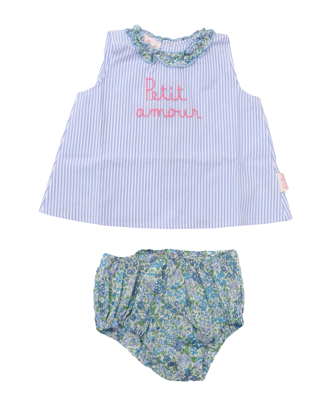 MC2 Saint Barth Enfant Set Top & Culottes - MULTICOLOR