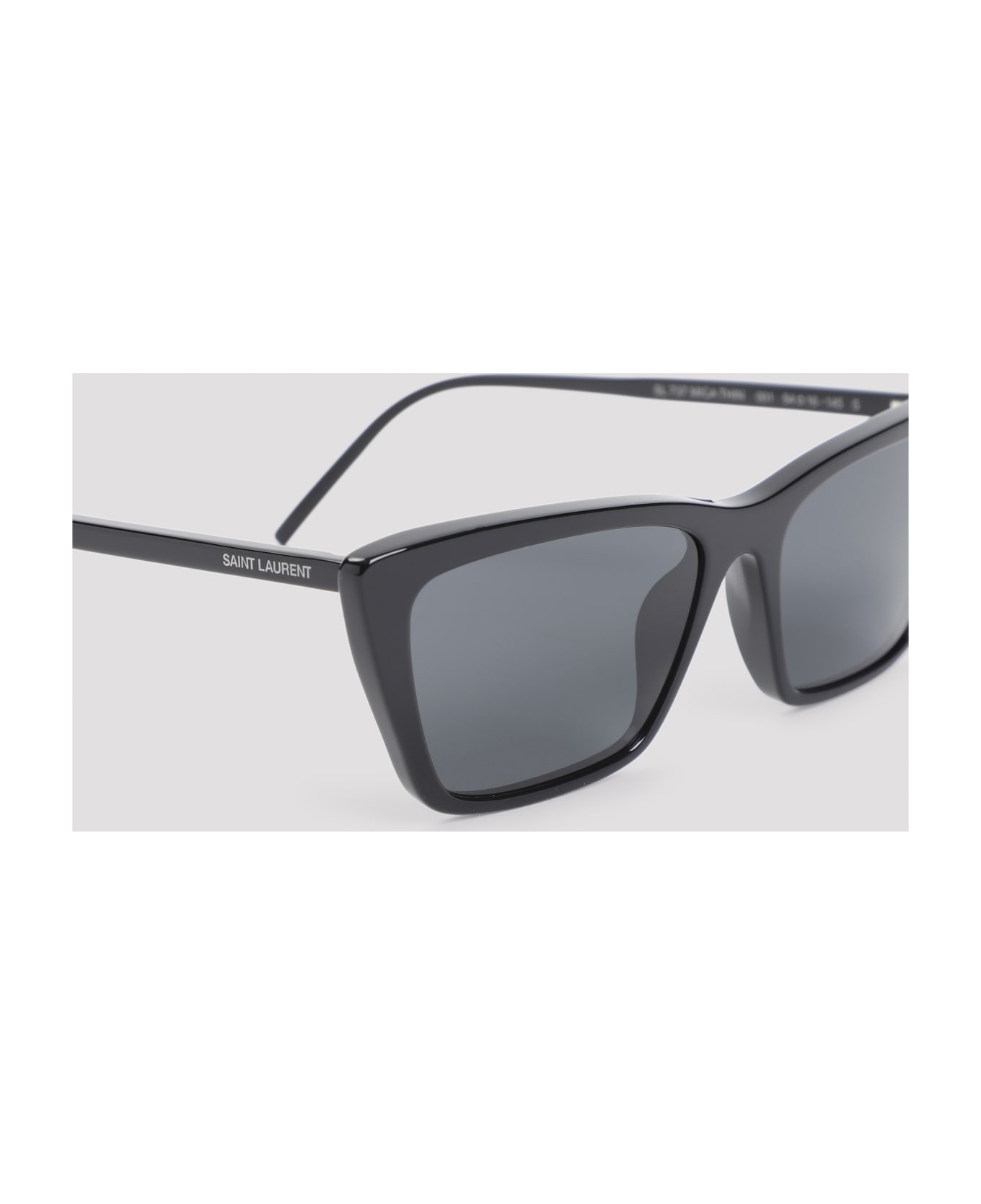 Saint Laurent 'sl 737 Mica Thin' Sunglasses - Black