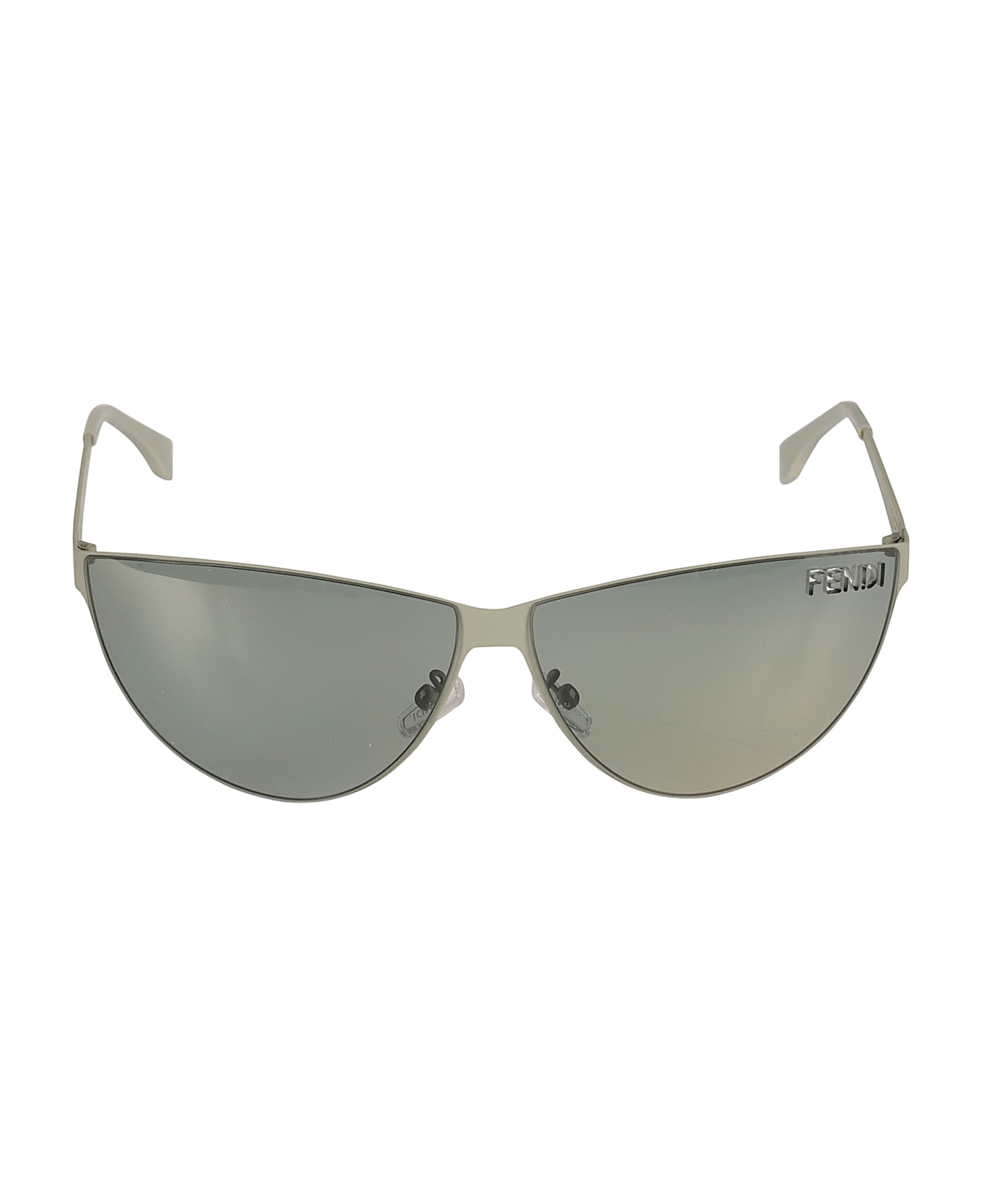 Fendi Cat-eye Logo Detail Sunglasses - 20A - Grey