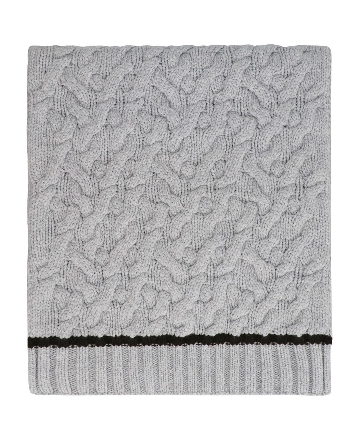 Malo Cashmere Scarf - grey