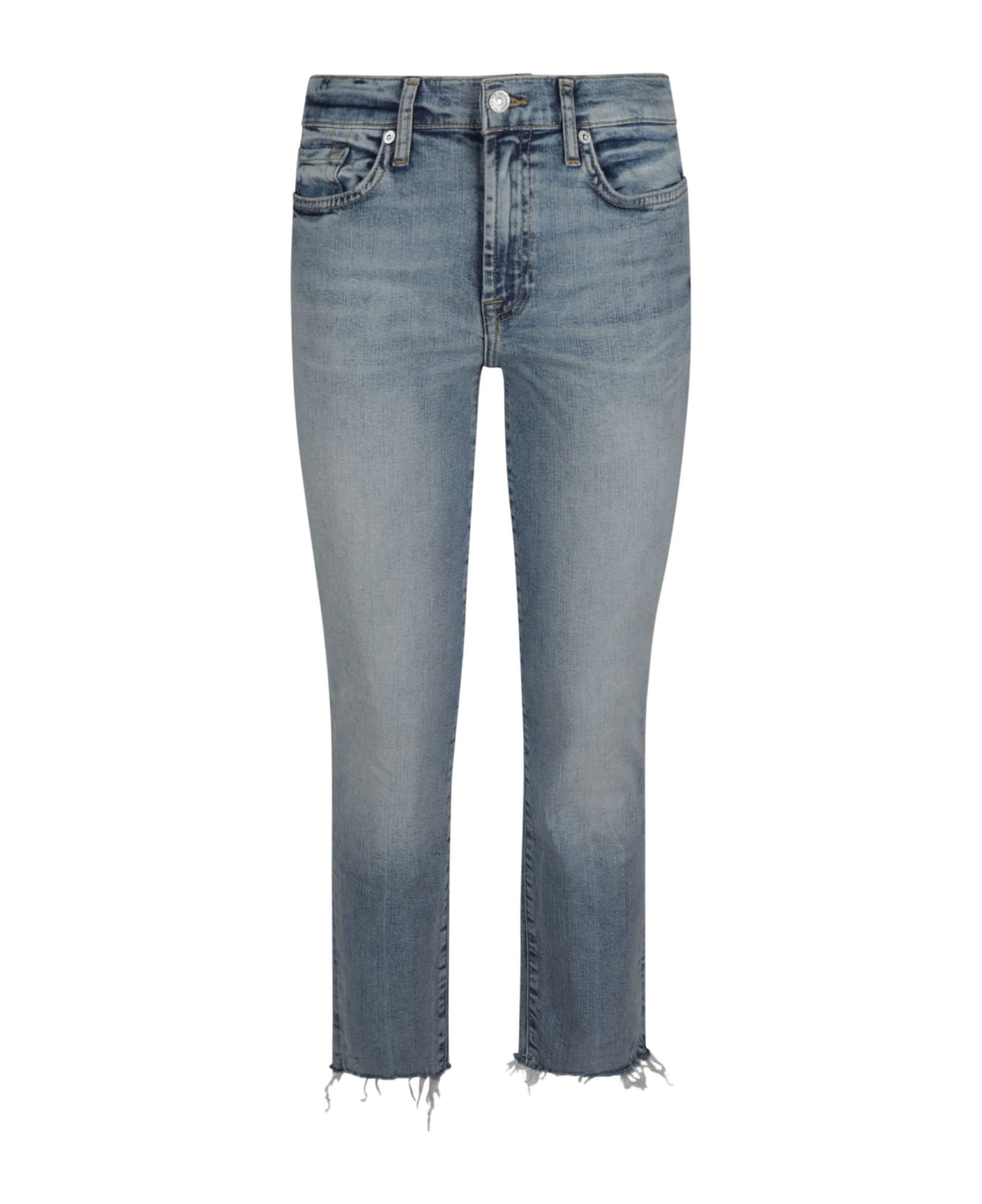 7 For All Mankind Roxanne Ankle Jeans - Blue Denim デニム