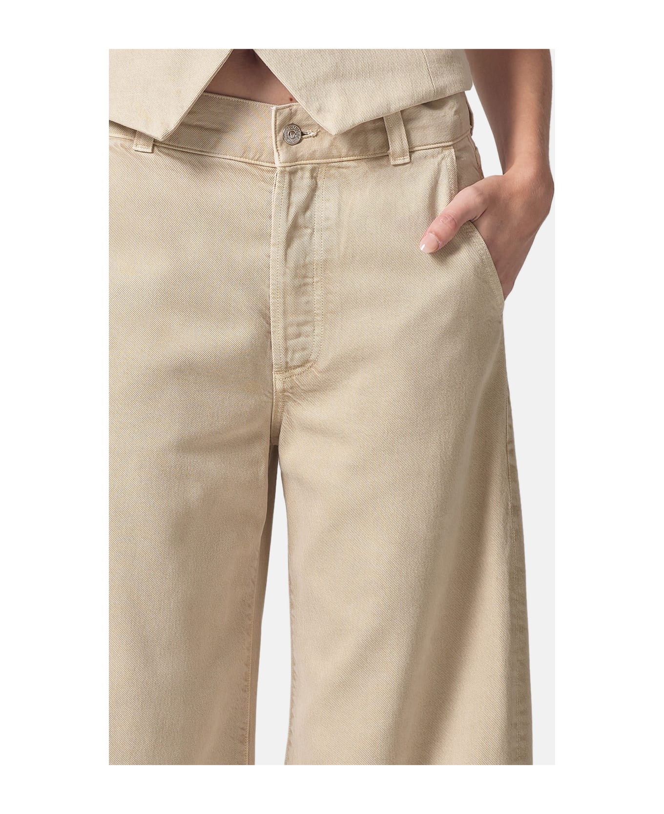 Citizens of Humanity Beverly Denim Pants - Beige