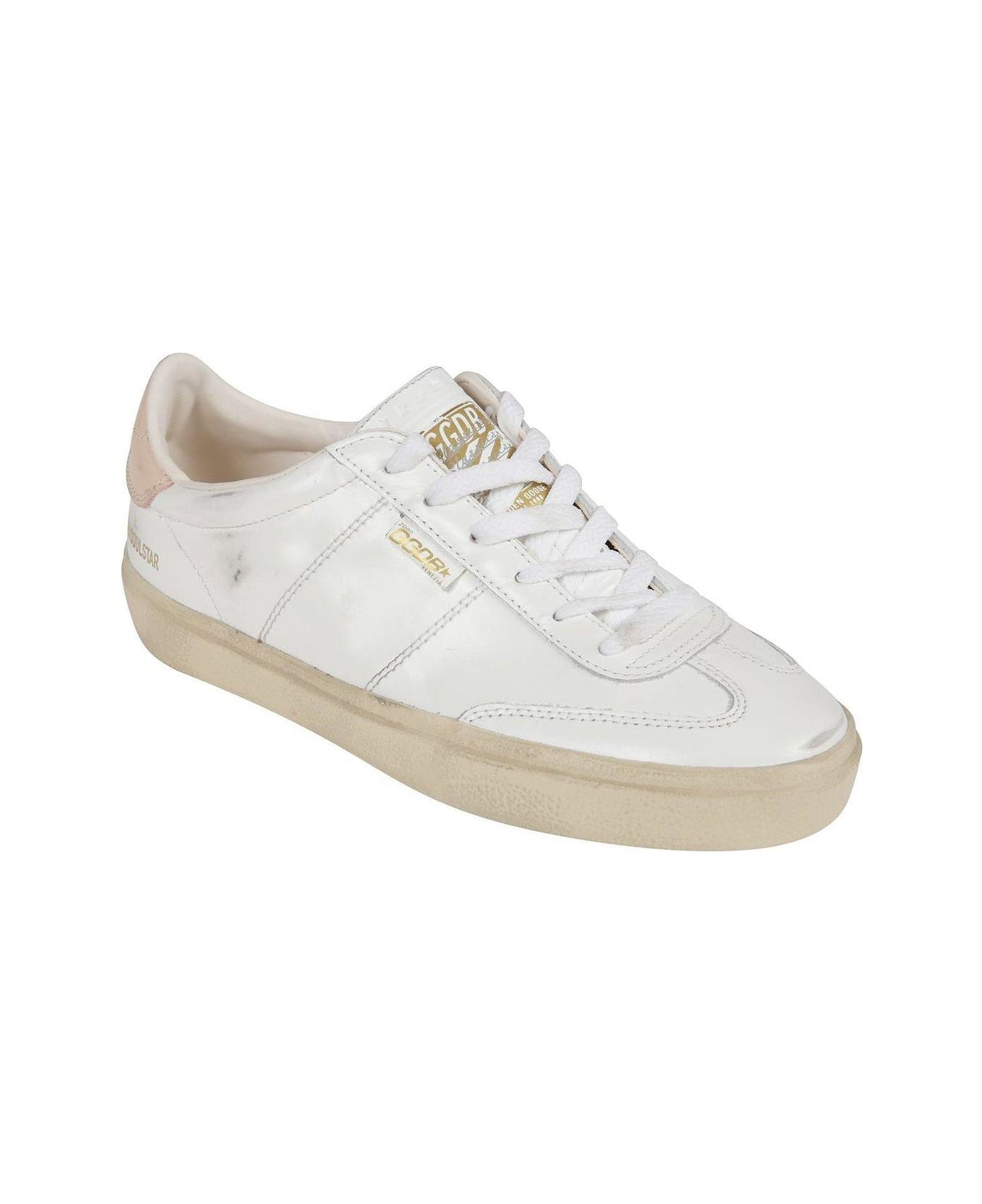 Golden Goose Soul Star Lace-up Sneakers - Bianco
