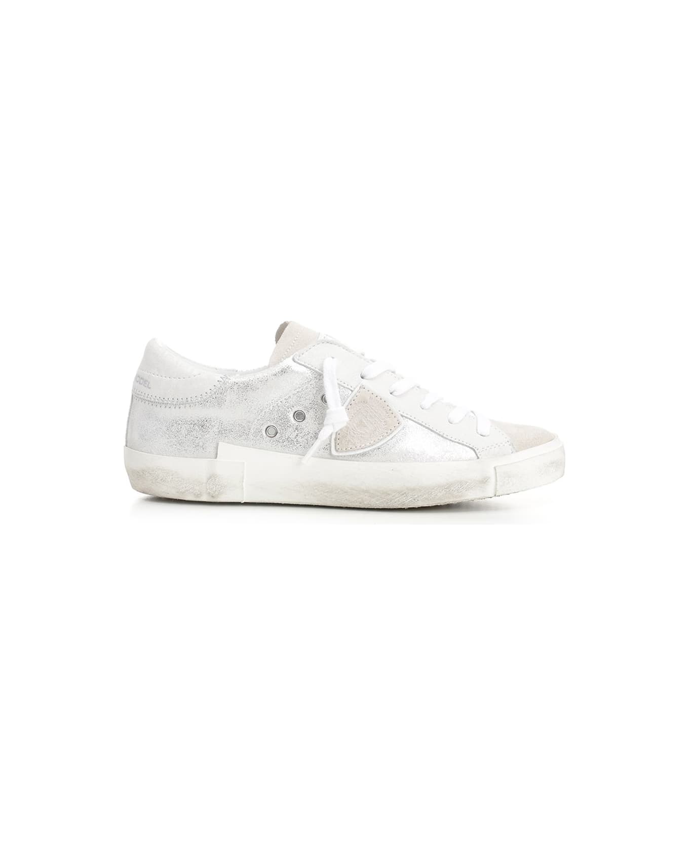 Philippe Model "prsx" Sneakers - Silver