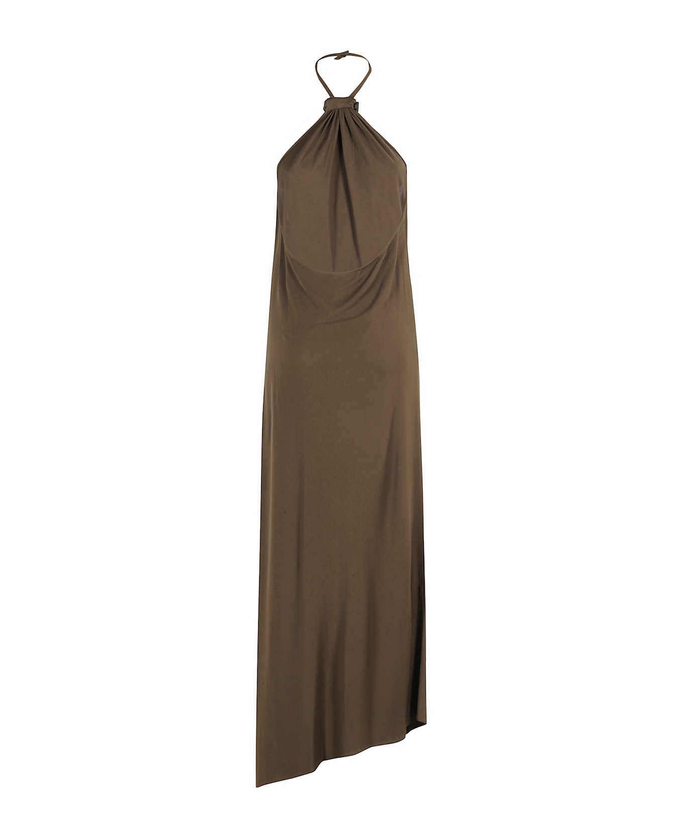 The Attico Midi Dress - Military Green