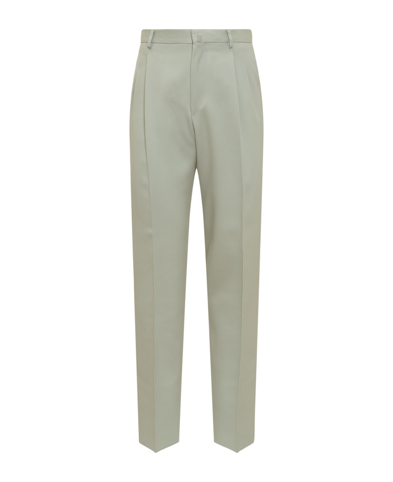 Lanvin New Straight Trousers - SAGE