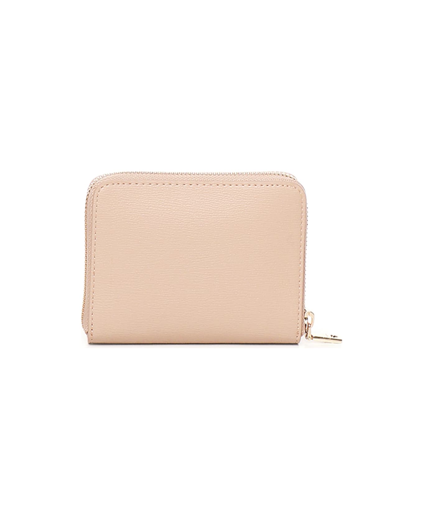 Love Moschino Zip Around Wallet With Logo - Pink