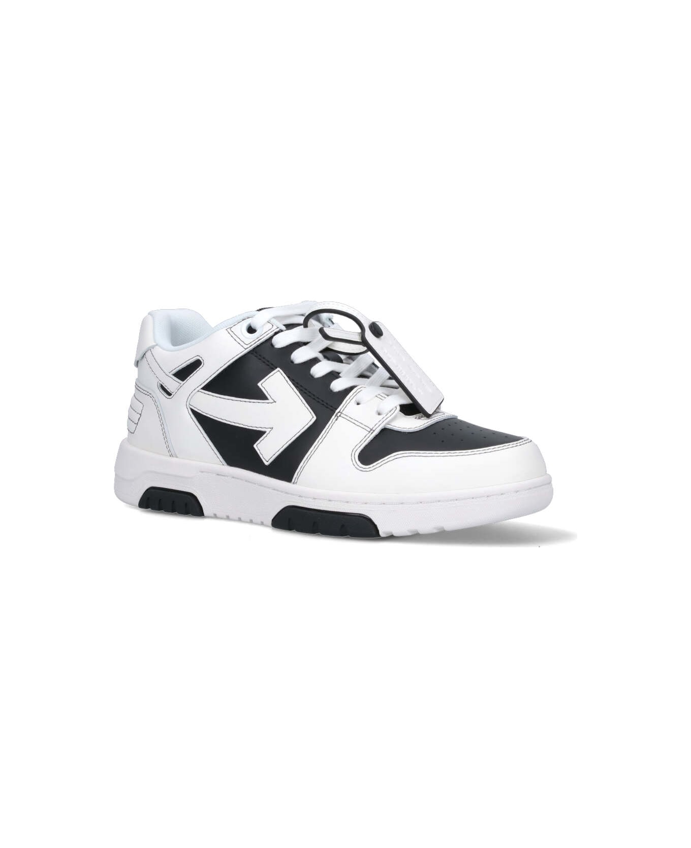 Off-White 'out Of Office' Low-top Sneakers - Black