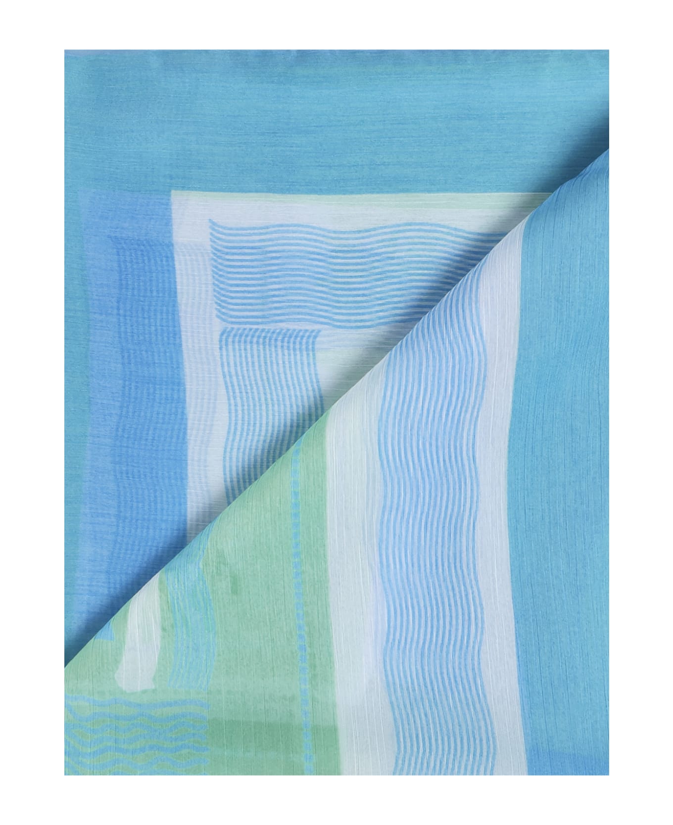 Liu-Jo Scarf With Print - Blue