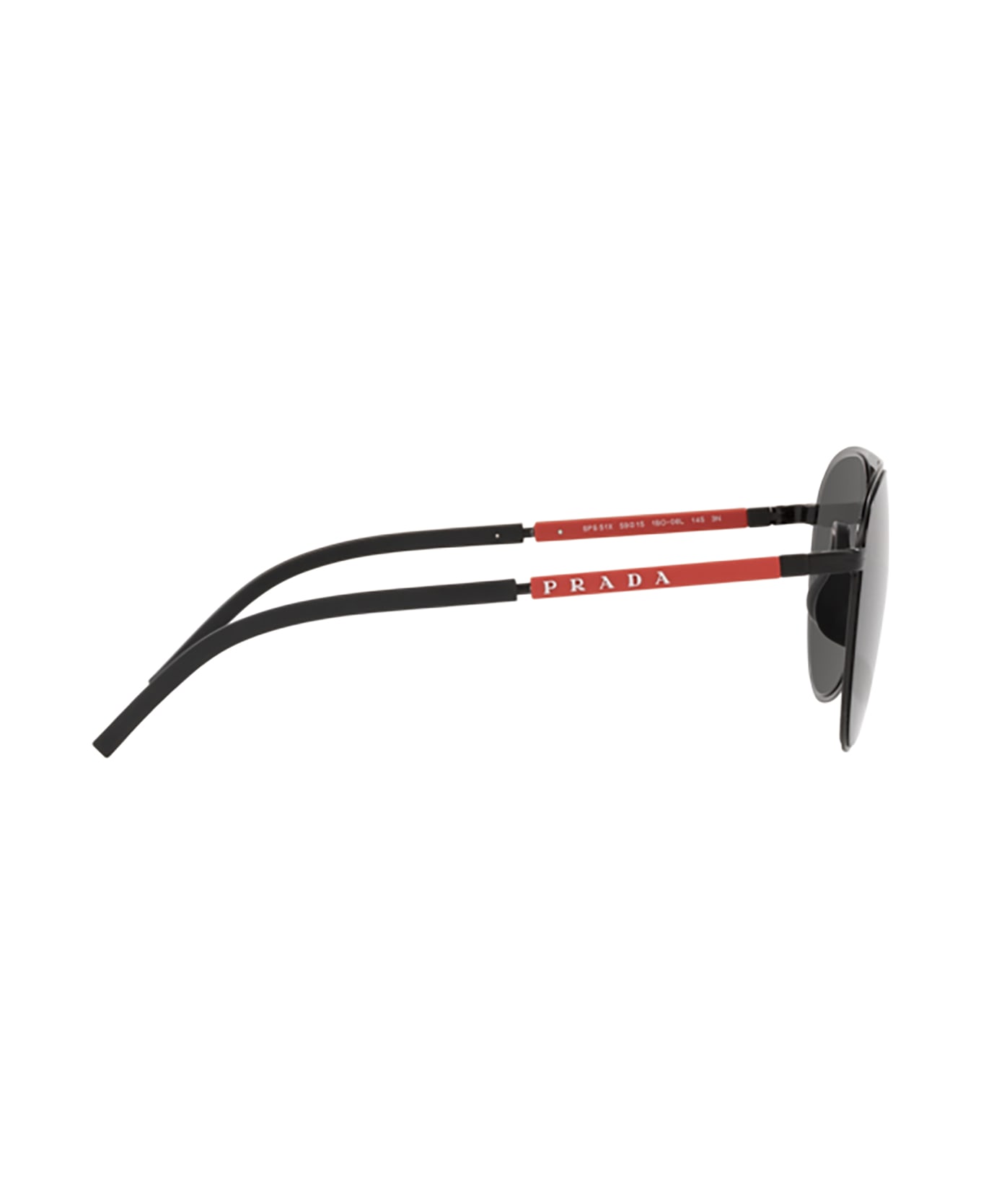 Prada Linea Rossa Ps 51xs Matte Black Sunglasses - Matte Black