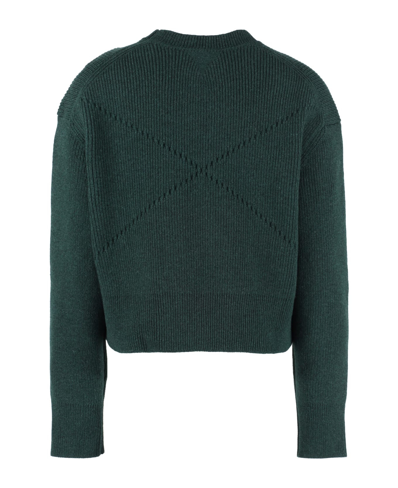 Bottega Veneta Ribbed Cashmere Sweater - green