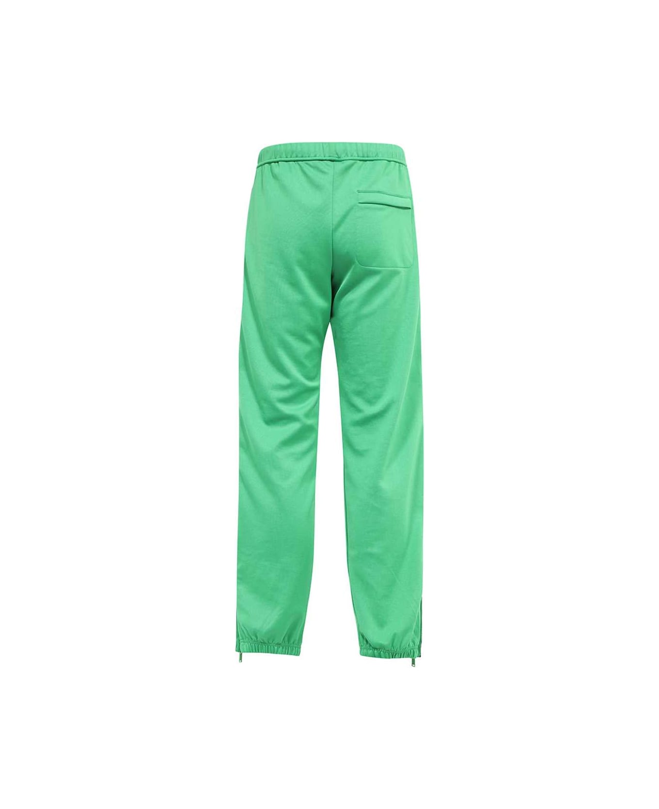 HERON PRESTON Contrast Side Stripes Trousers - green