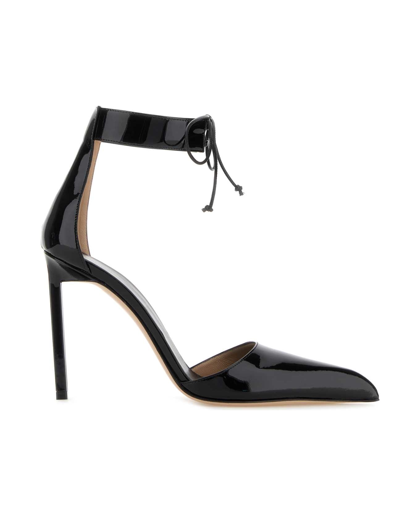 Tom Ford Black Leather Pumps - BLACK