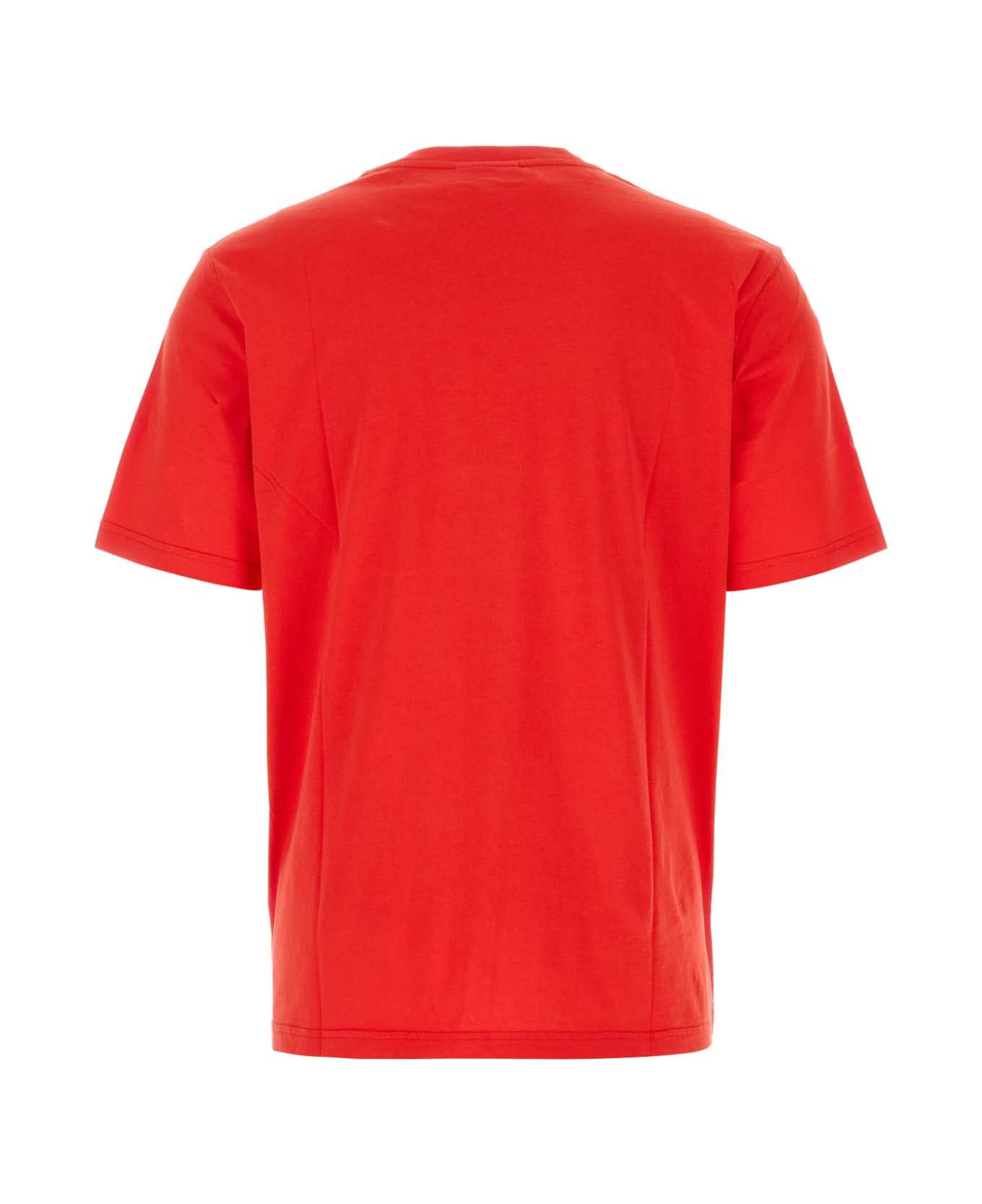 Maison Kitsuné Red Cotton T-shirt - CHILIRED