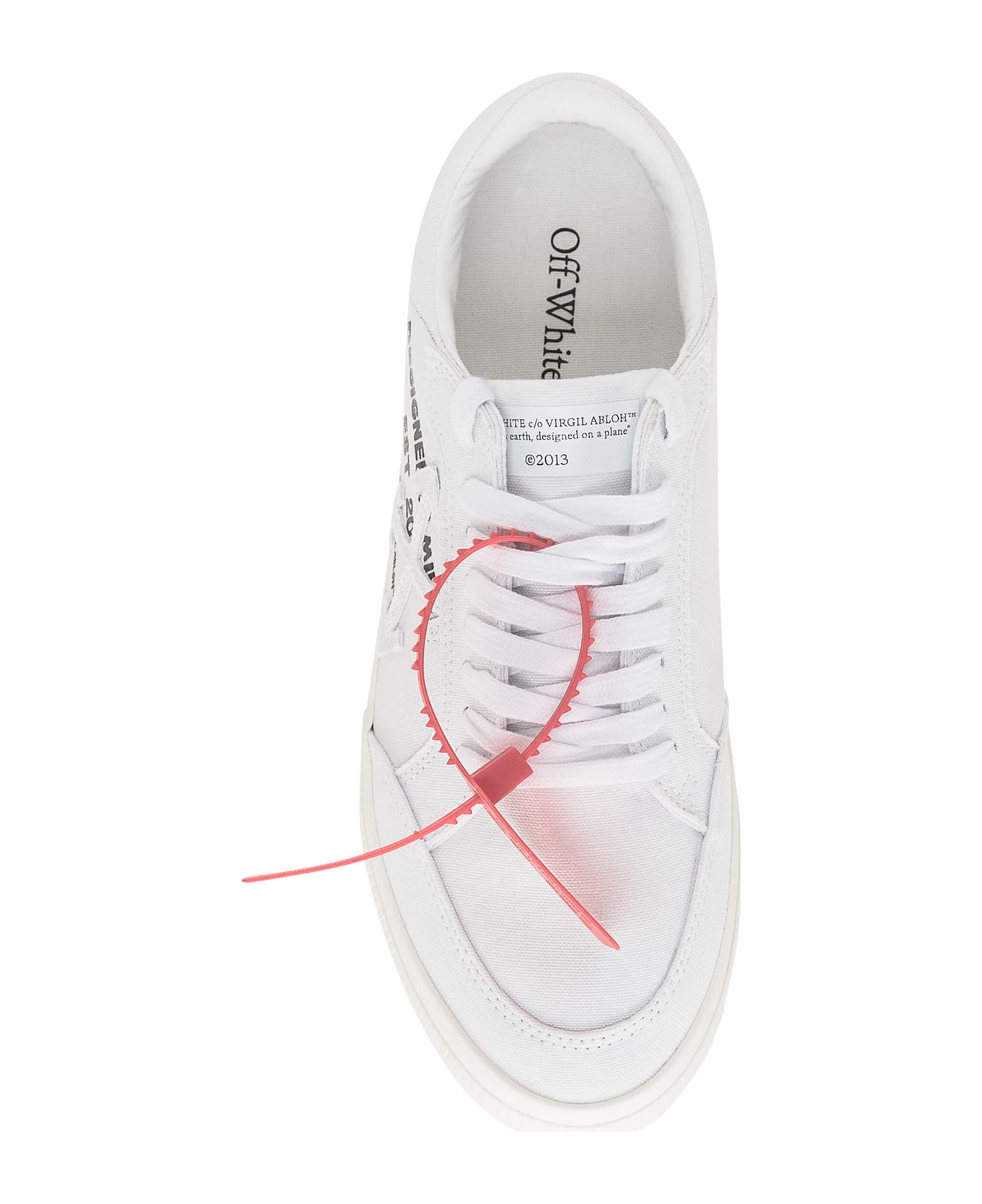 Off-White New Low Vulcanized Animation - WHITE BLUE