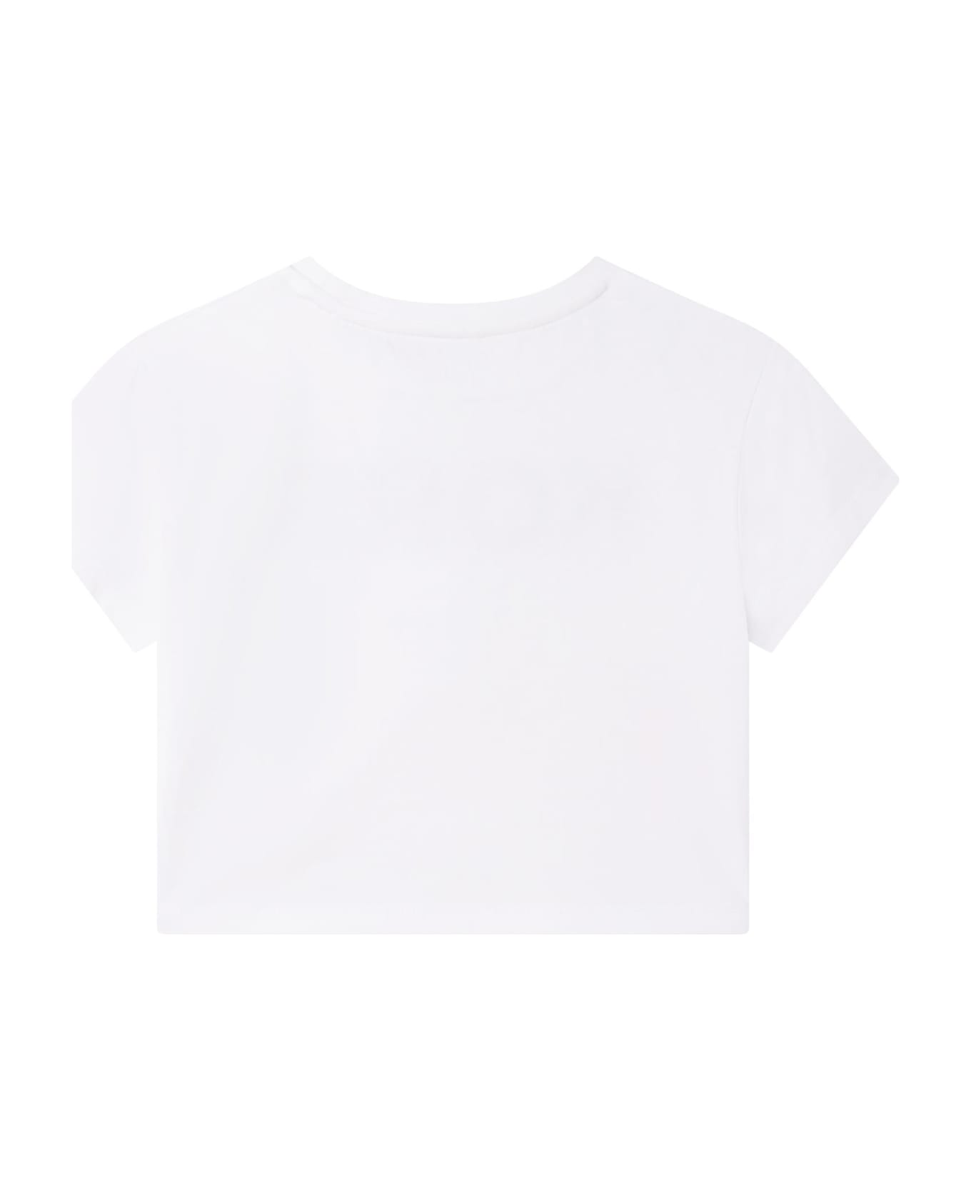 Michael Kors Printed T-shirt - Bianco Giallo
