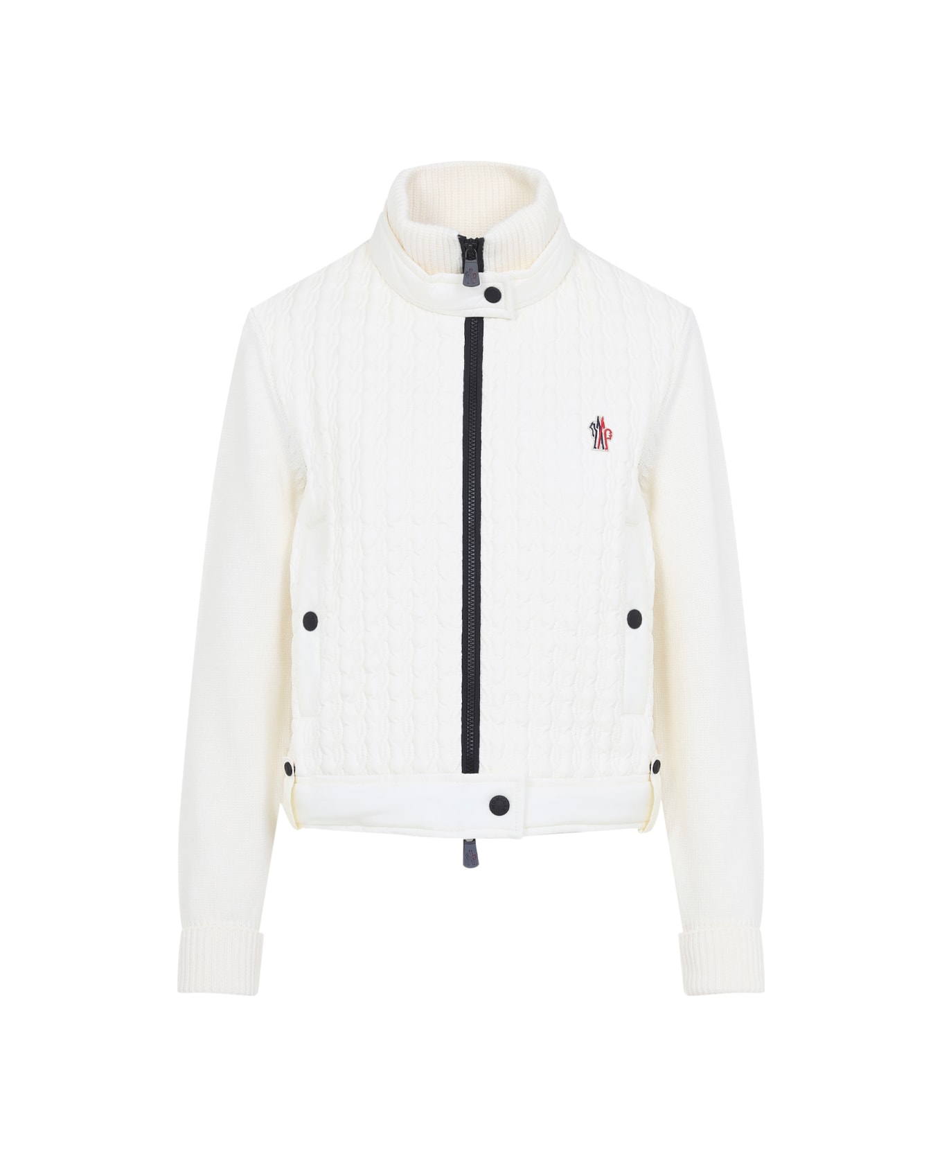 Moncler Grenoble Cardigan - Natural