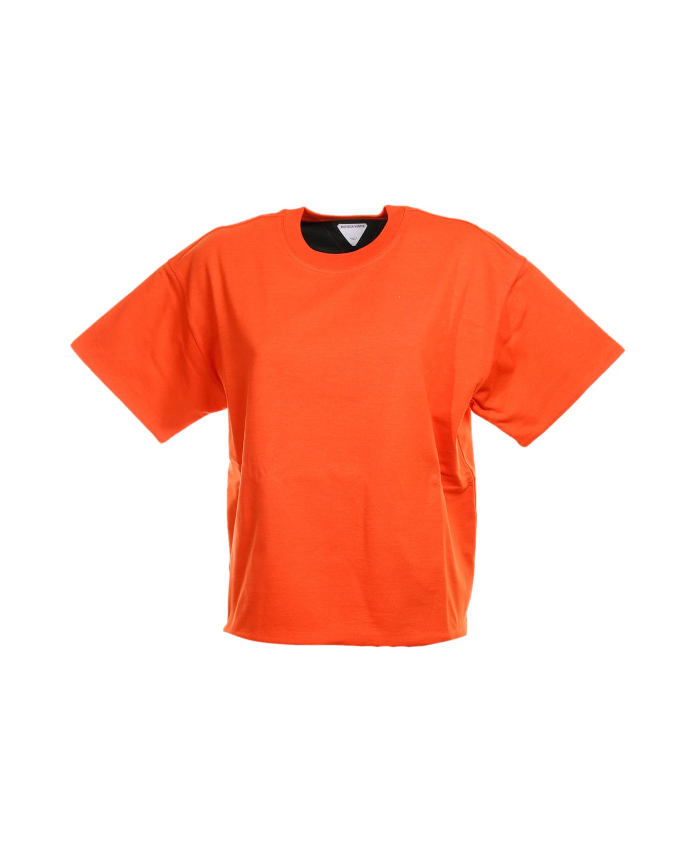 Bottega Veneta Crewneck T-shirt - ORANGE PETROLIO Tシャツ