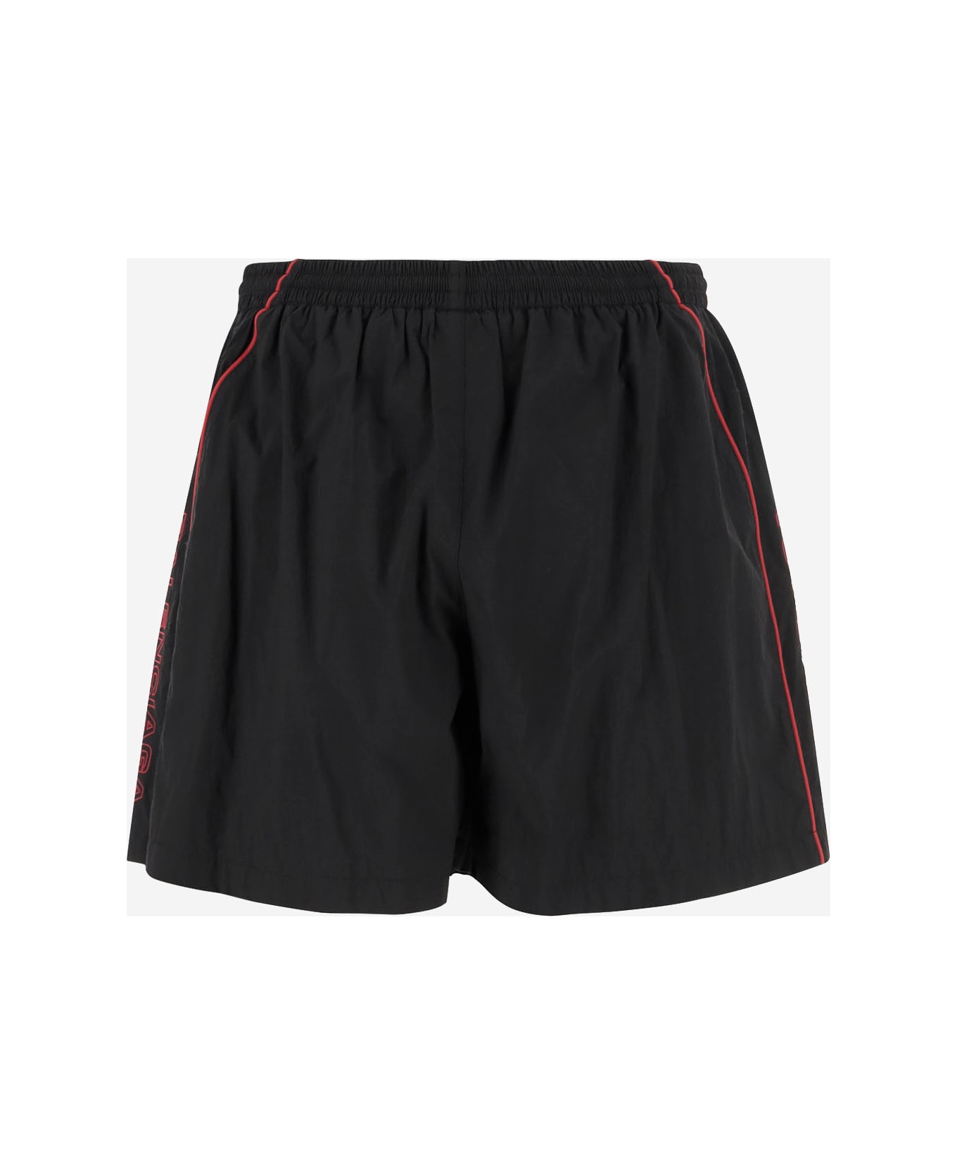 Balenciaga Lateral Logo Shorts - Black