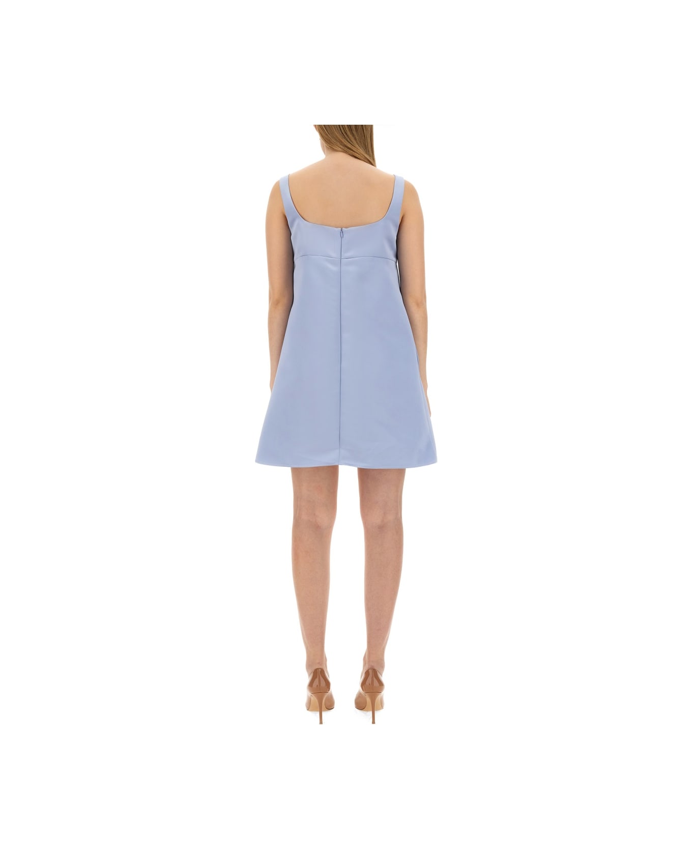Nina Ricci A-line Dress - BABY BLUE