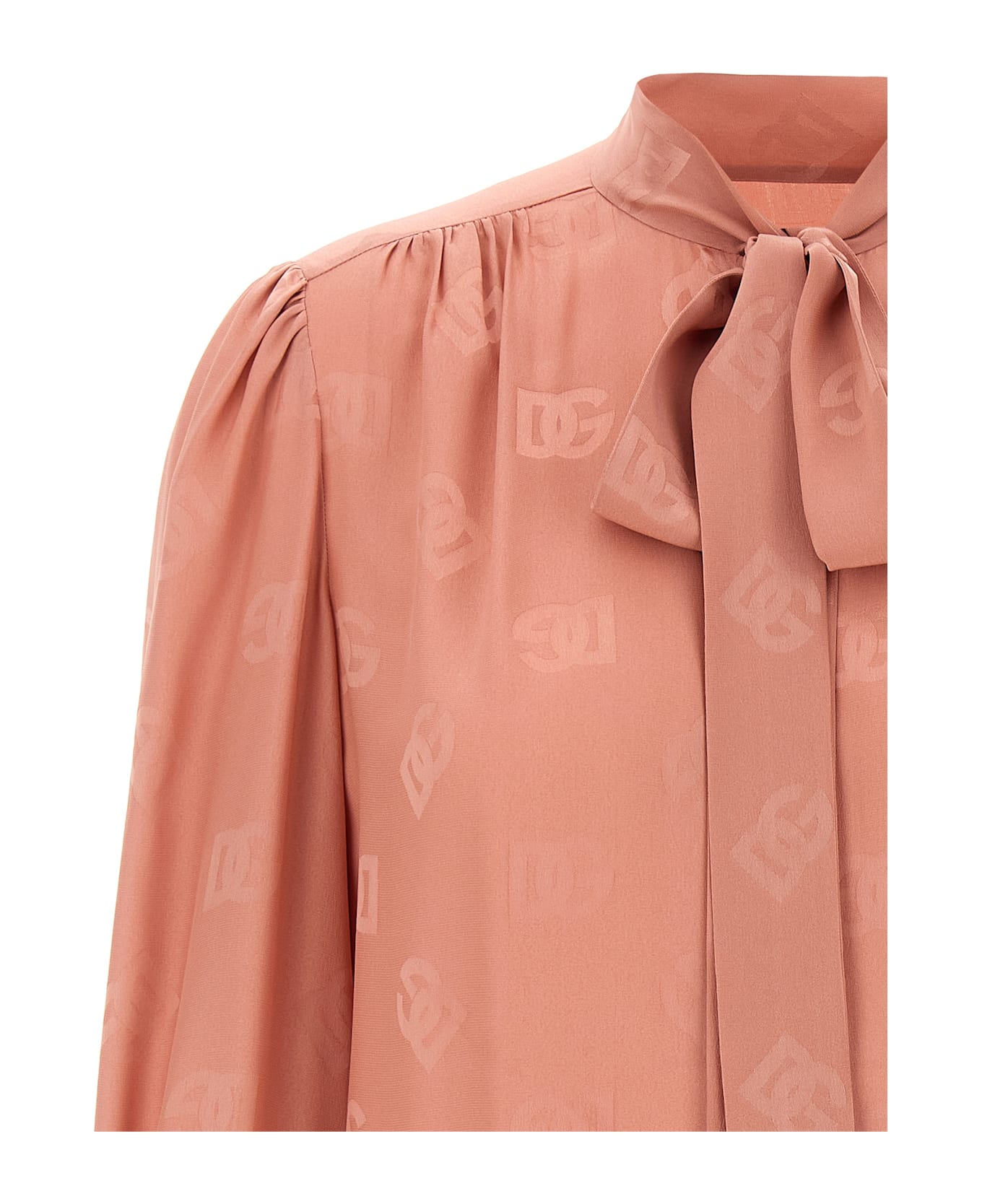 Dolce 
Gabbana Silk Shirt - Pink