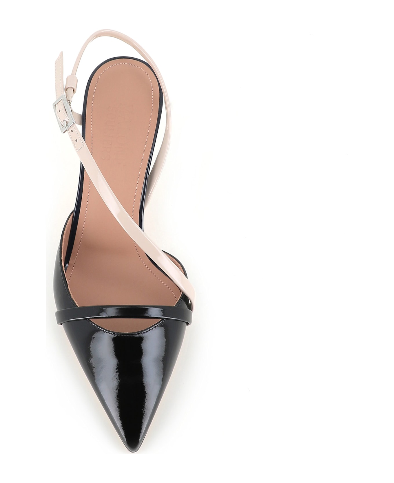 Malone Souliers Décolleté Valeria 70-9 - Bianca/nera