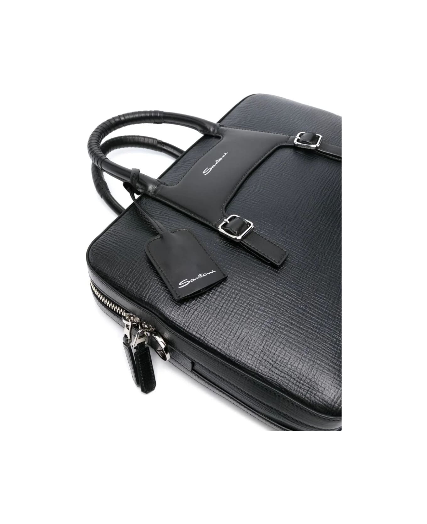 Santoni Briefcase - Black