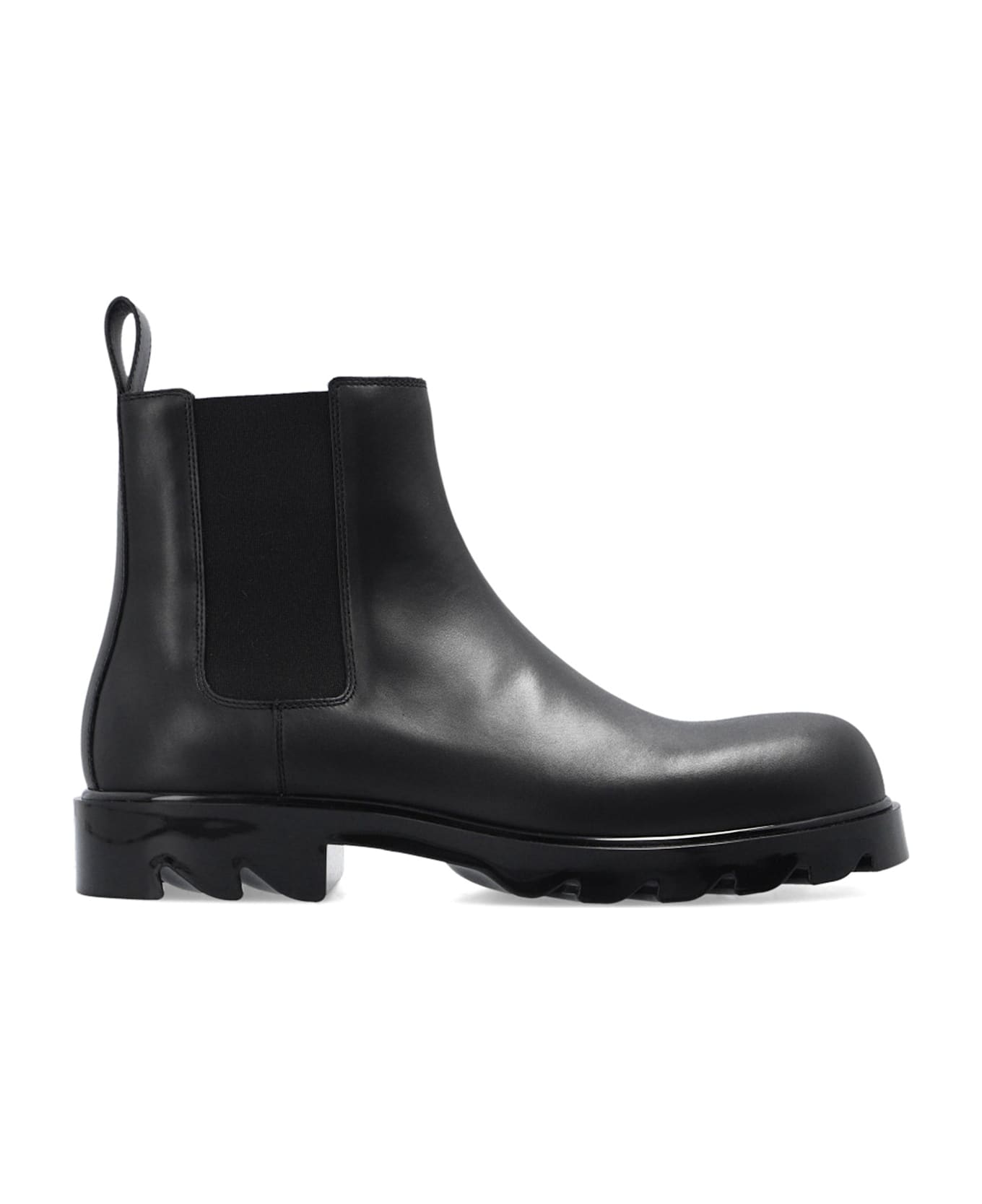 Bottega Veneta Leather Ankle Boots - Black