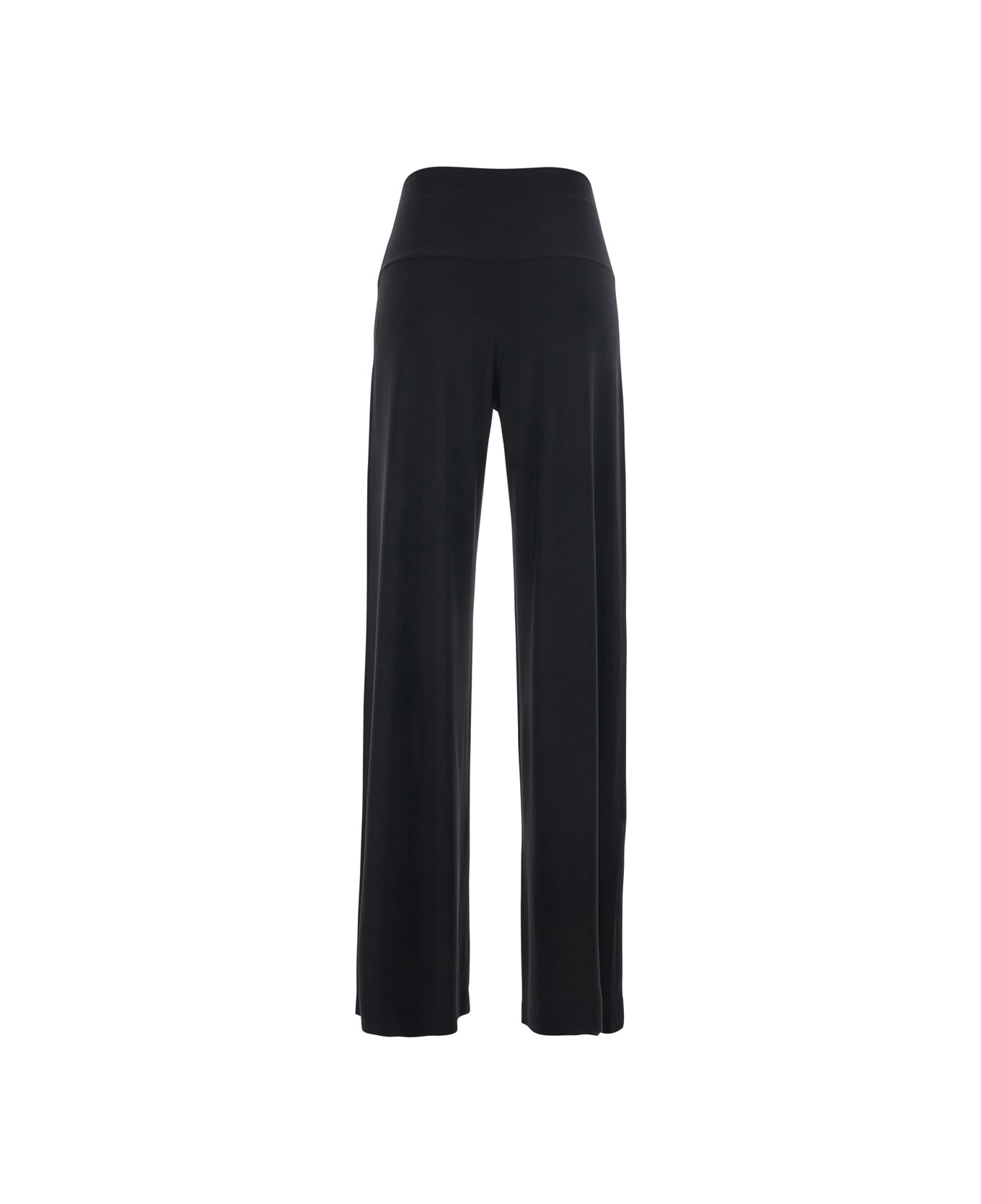 Norma Kamali Straight Pants - Black