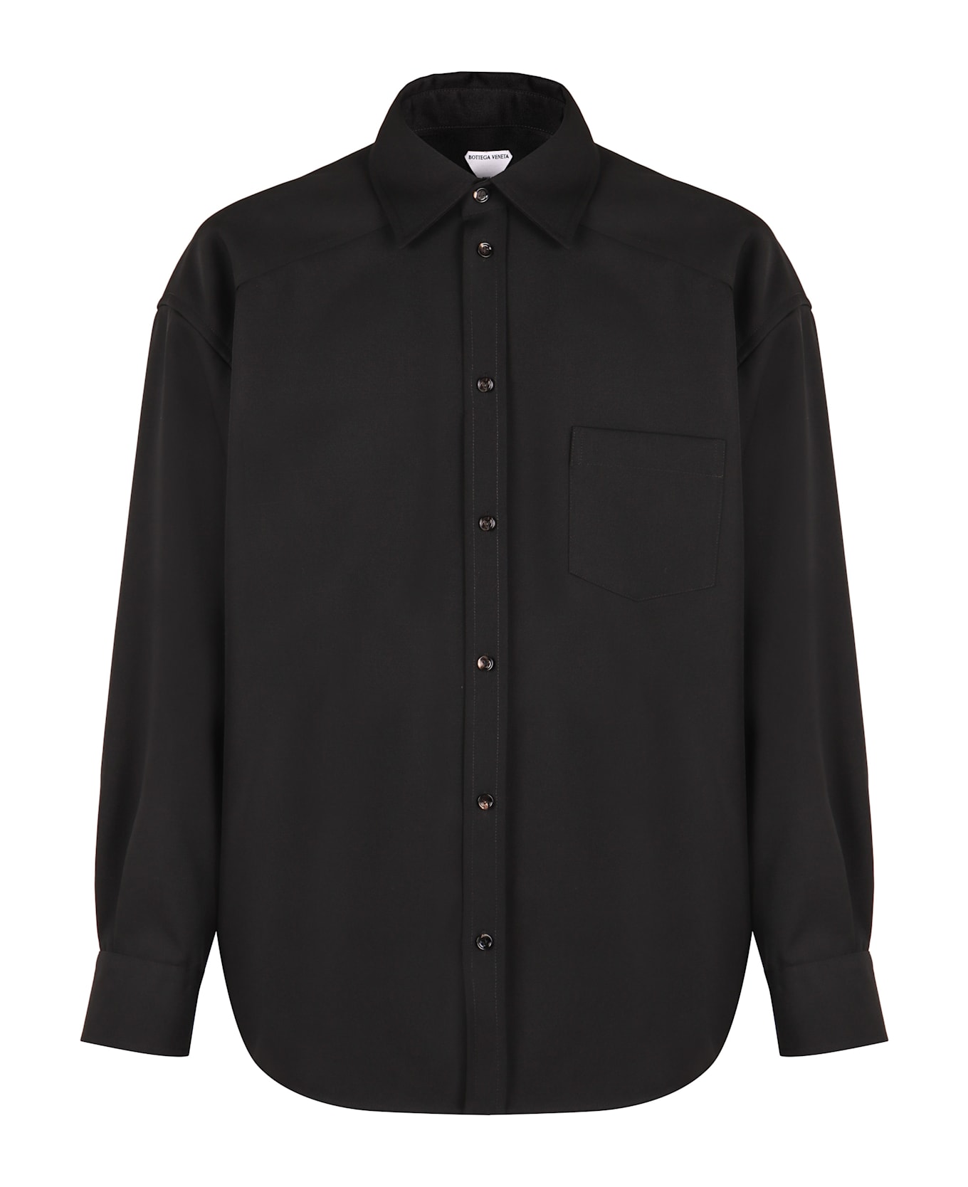 Bottega Veneta Twill Shirt - Black