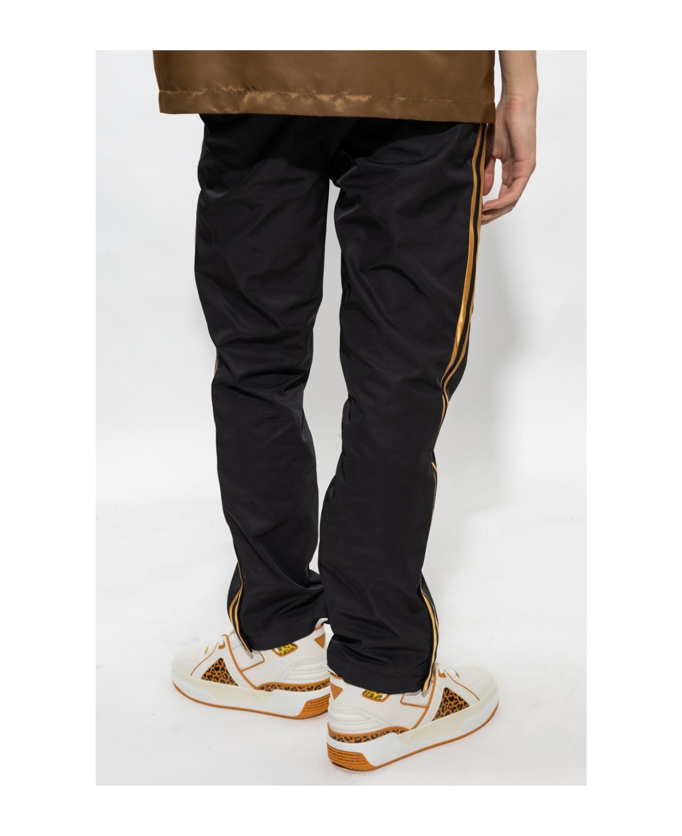 Just Don Track Pants With Logo - Nero
