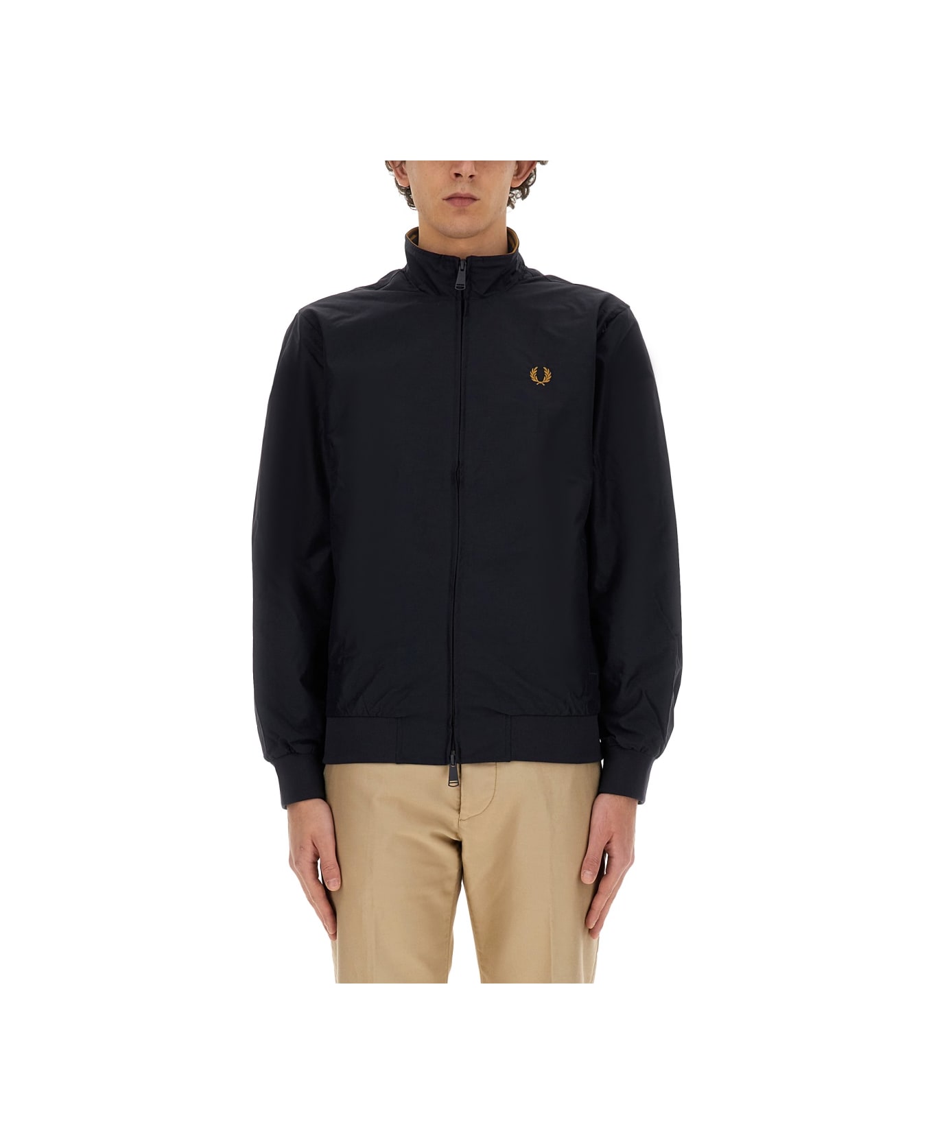 Fred Perry "brentham" Jacket - BLUE