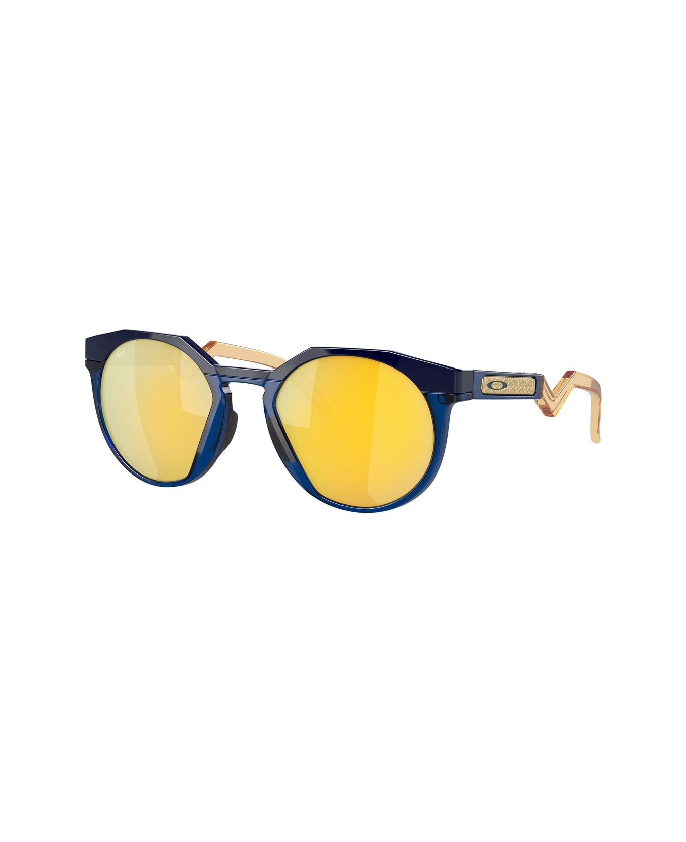 Oakley Oo9242-hstn 924211 Navy/transparent Blue Sunglasses - Blu