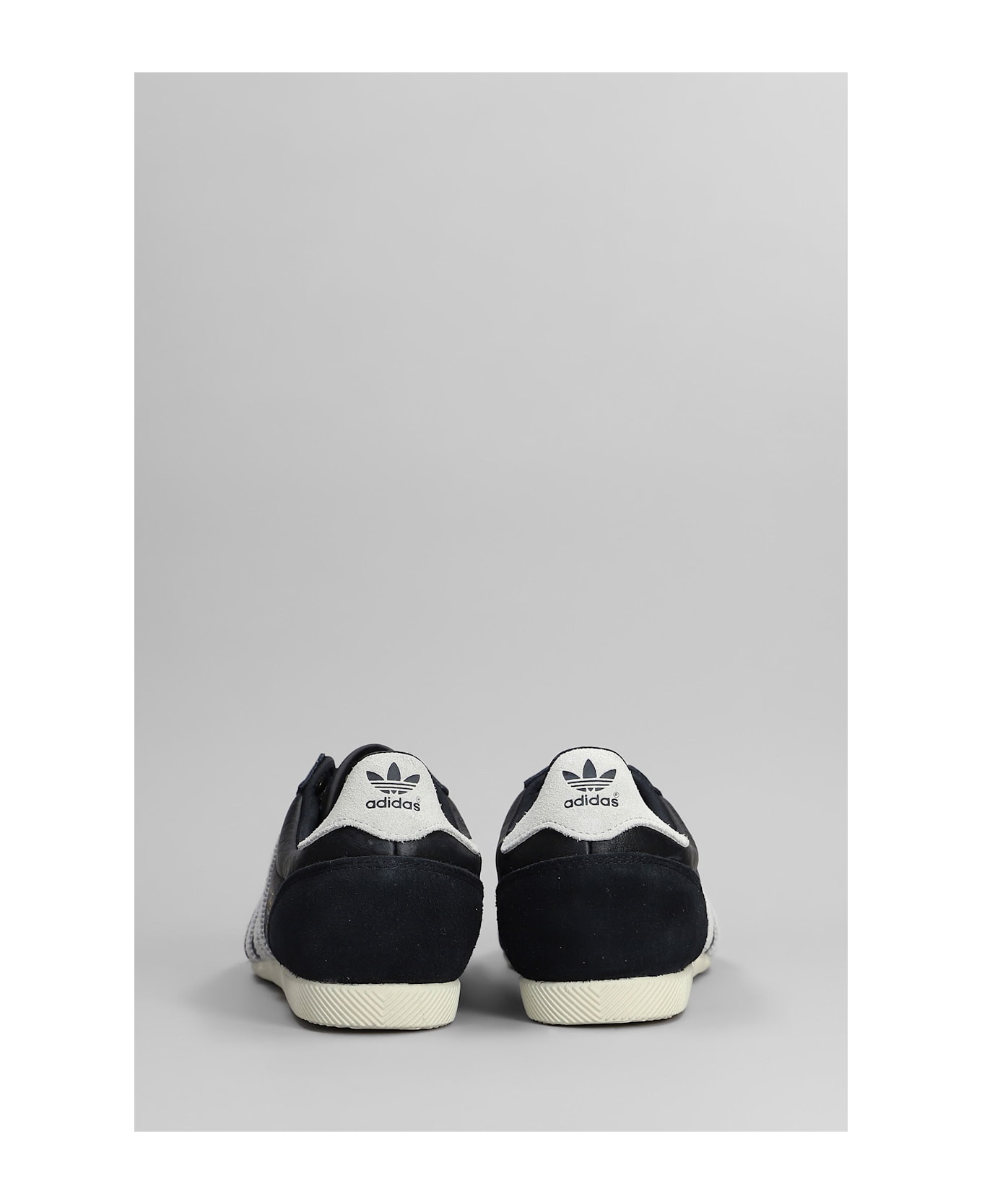 Adidas Japan Sneakers In Black Leather - black