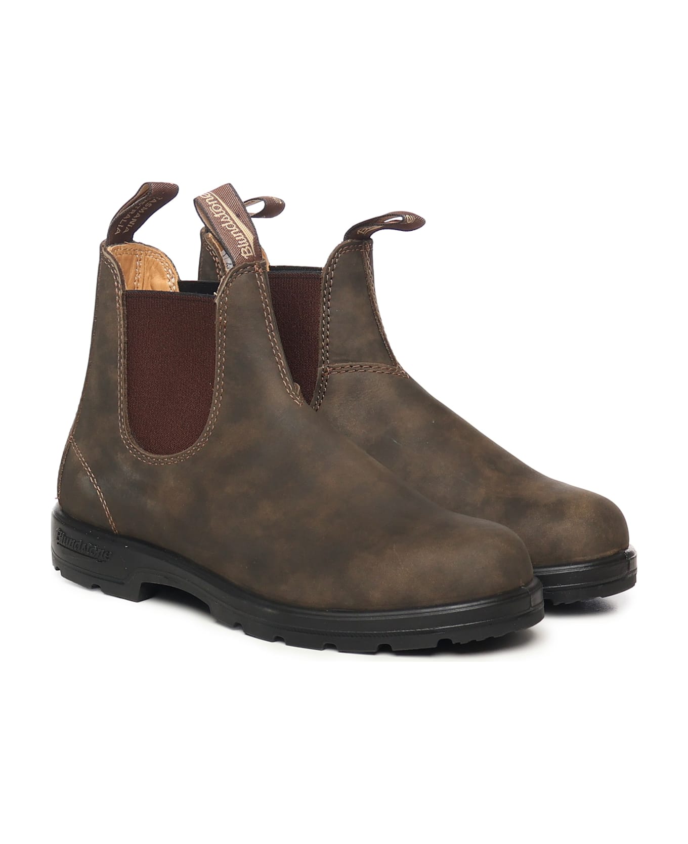 Blundstone Leather Chelsea Boots - RUSTIC BROWN