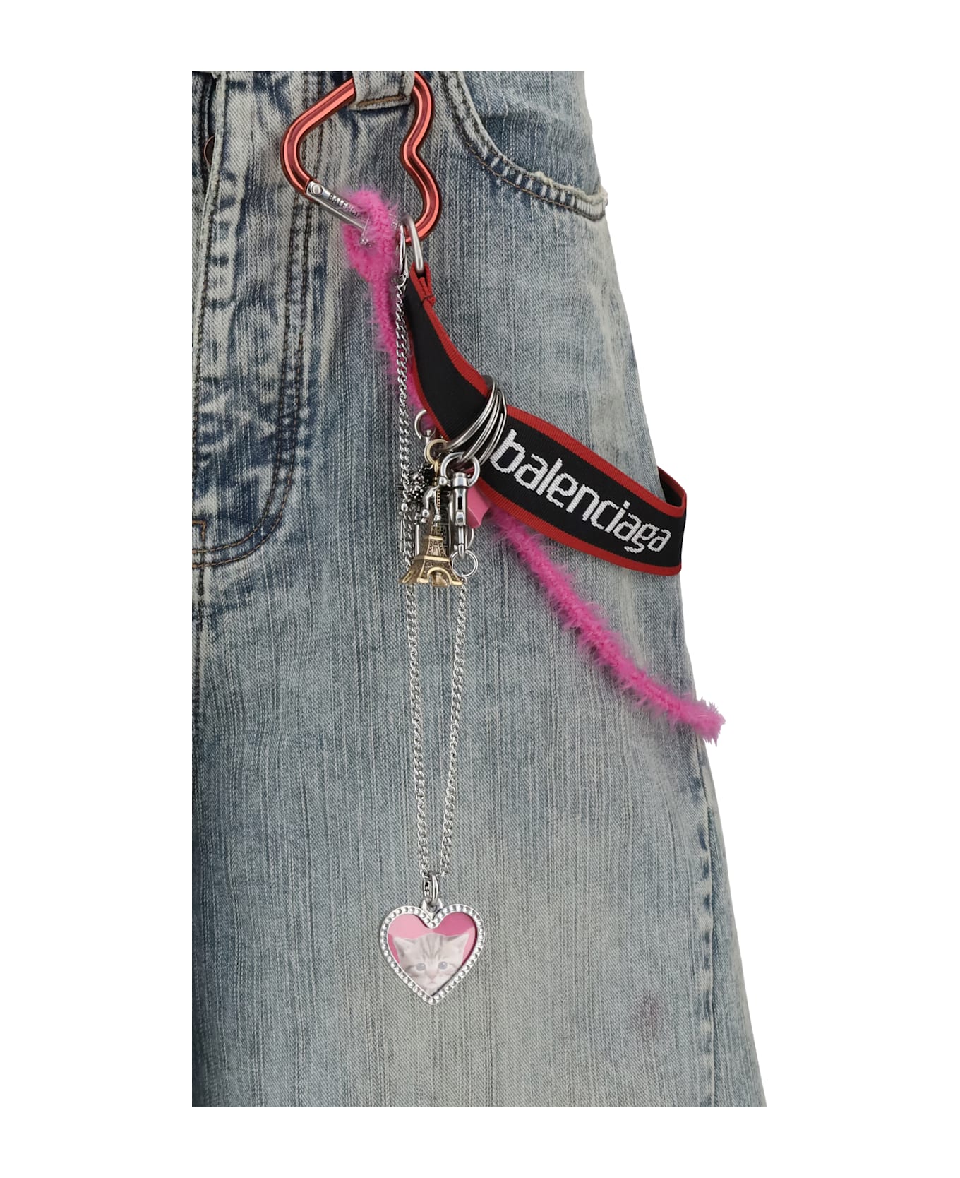Balenciaga Wide Leg Jeans