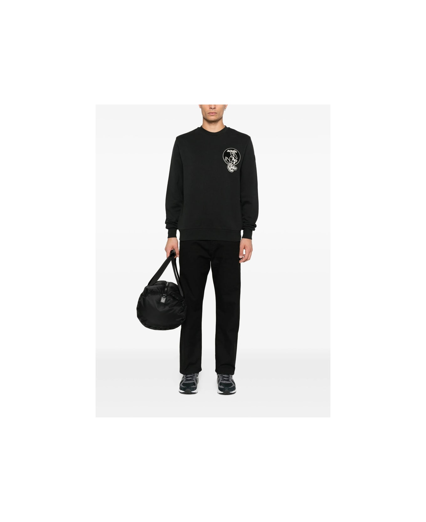 Moncler Sweatshirt - BLACK