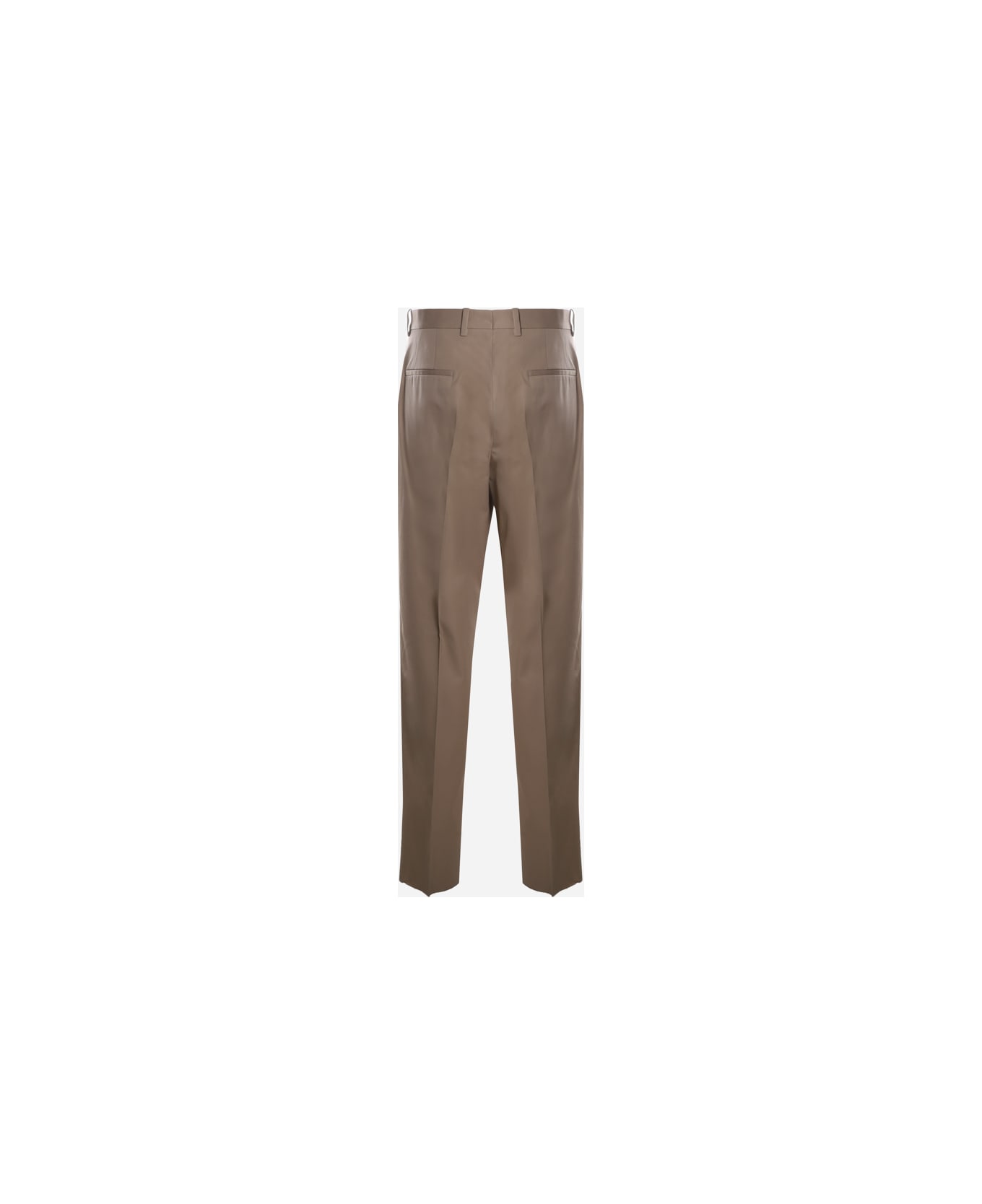 Jil Sander Trousers Made Of Cotton Twill - Beige