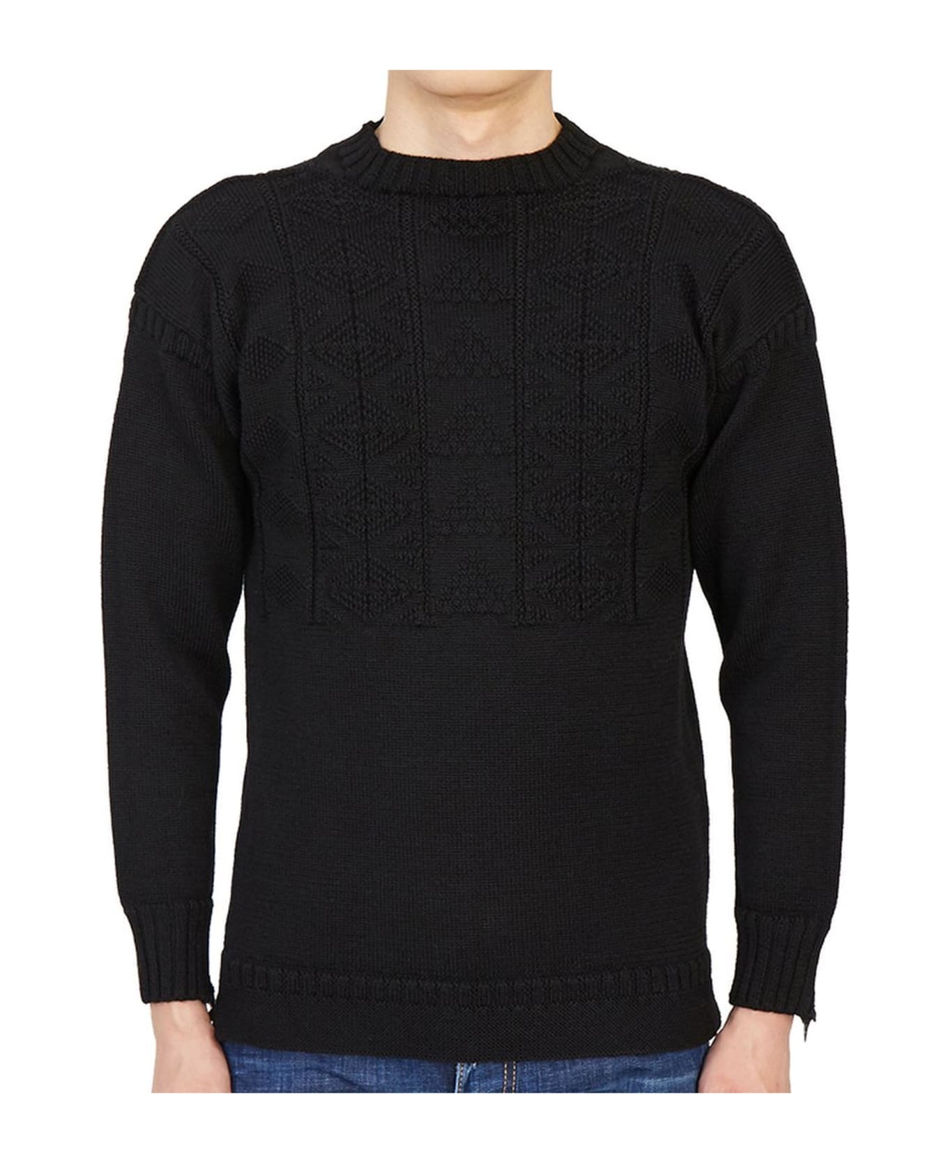 Maison Margiela Wool Sweater - Black