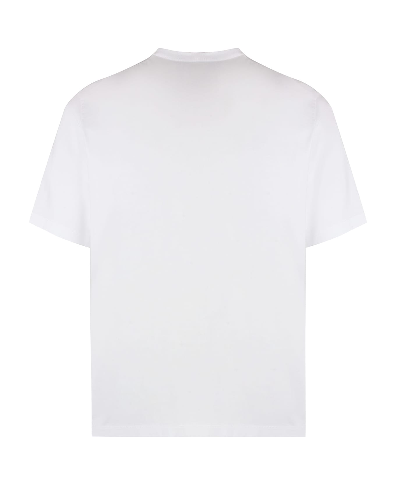 Dsquared2 'milano' White Cotton T-shirt - White