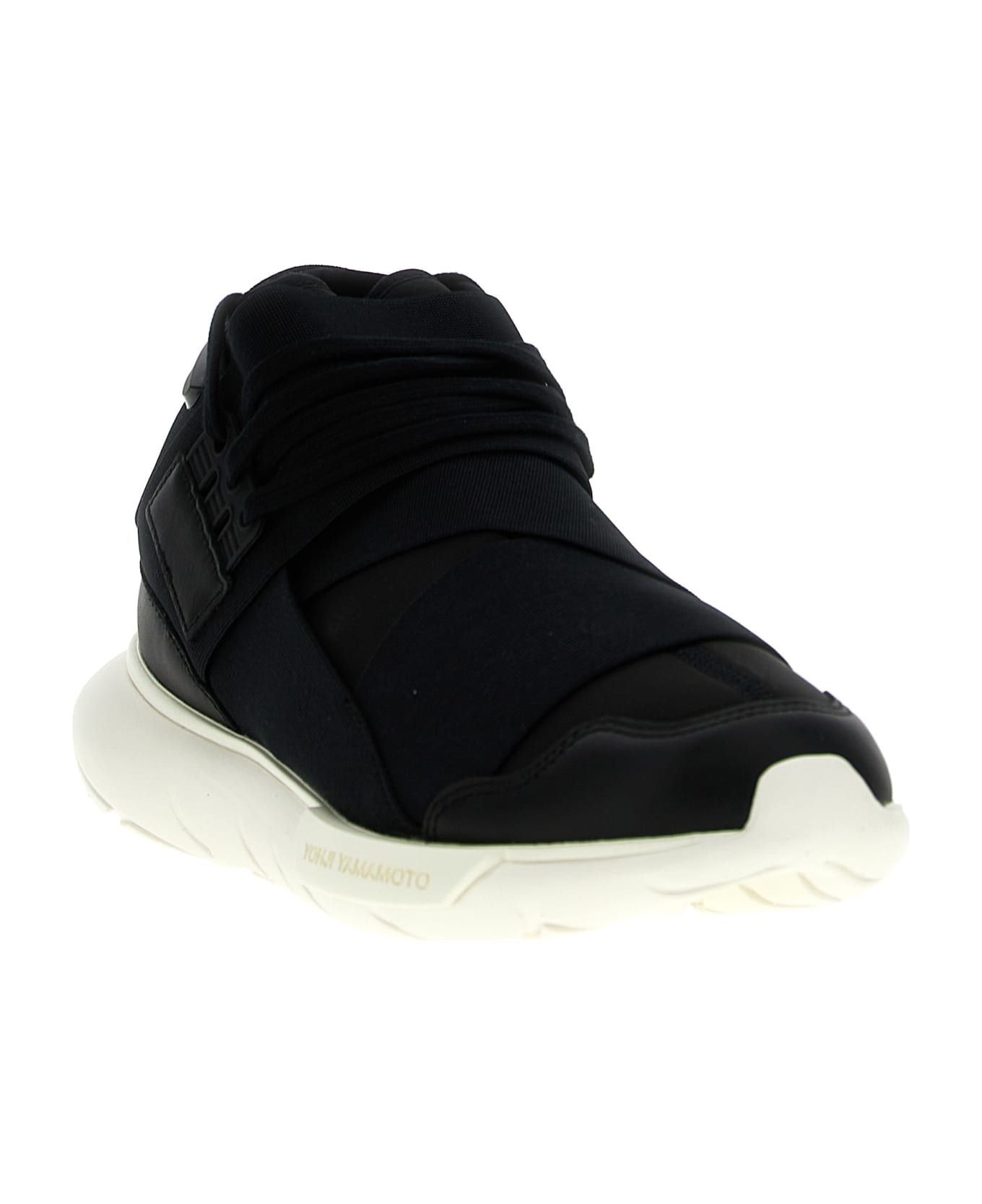 Y-3 'qasa' Sneakers - White/Black
