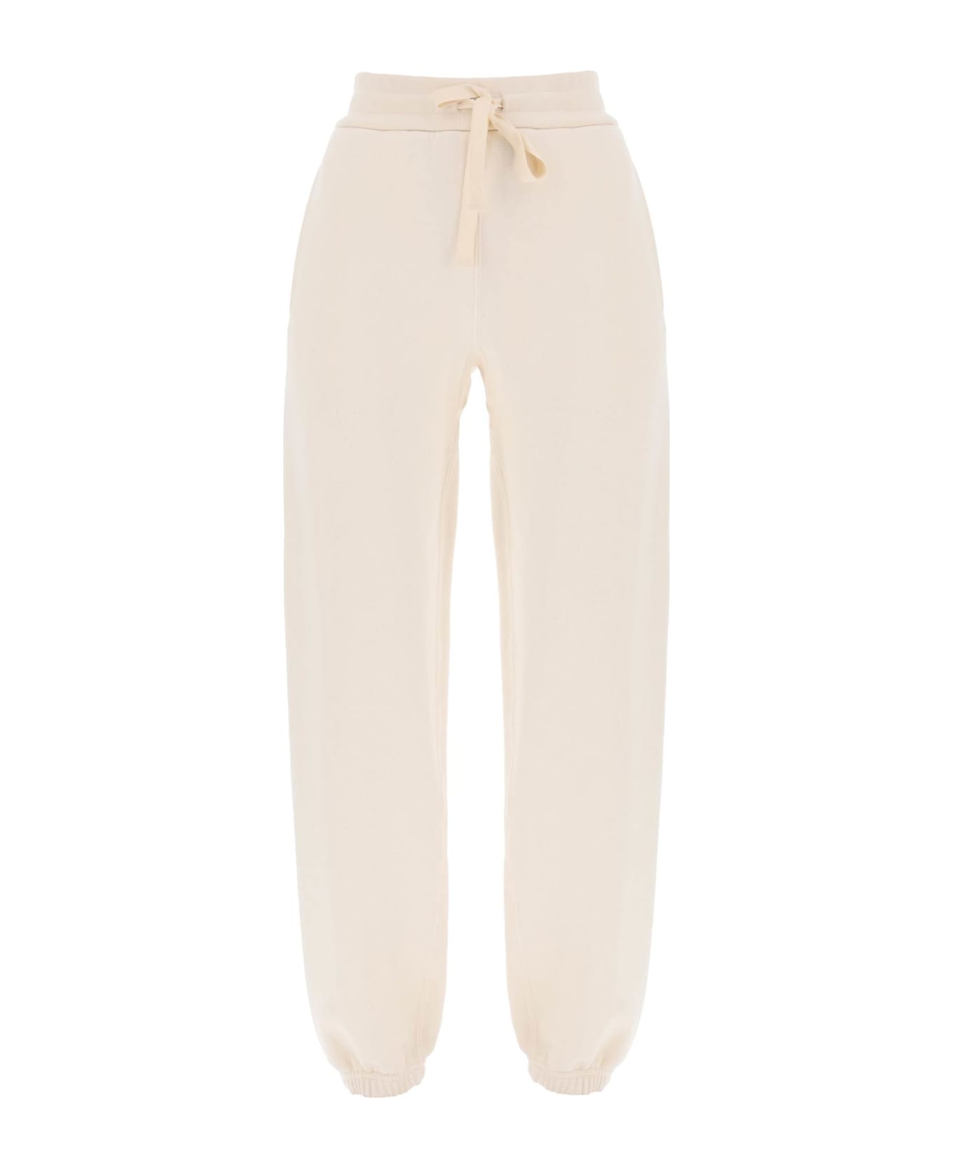 Jil Sander Ivory Cotton Pants - DUNE (White)