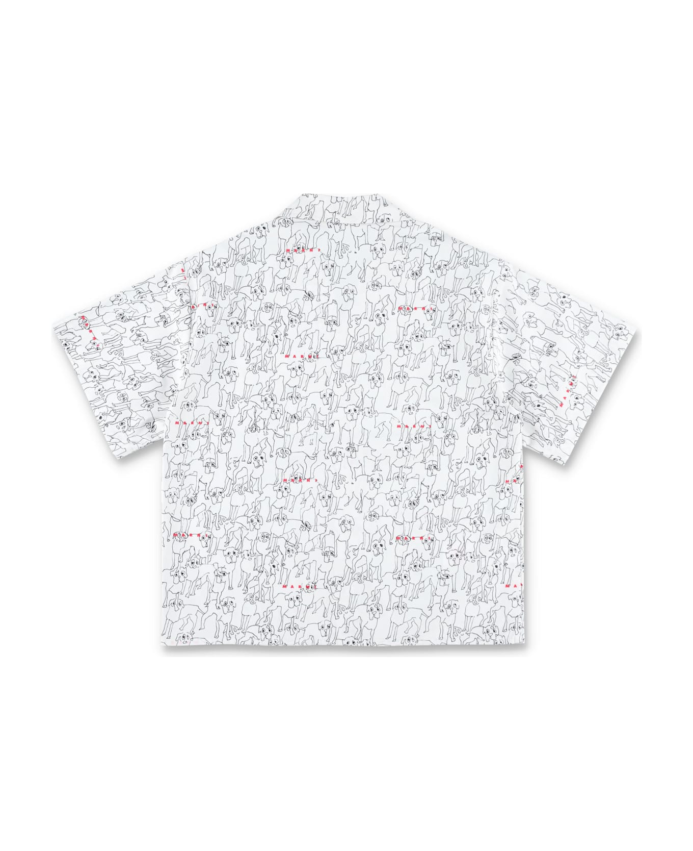 Marni Kid - Joy Print Shirt - WHITE