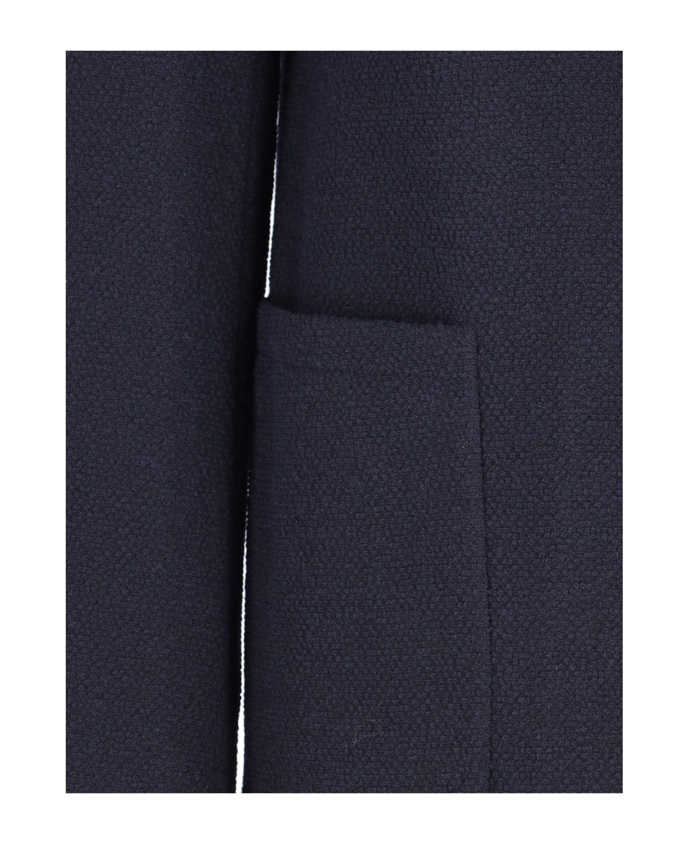 Giorgio Armani Korean Collar Jacket - Blue