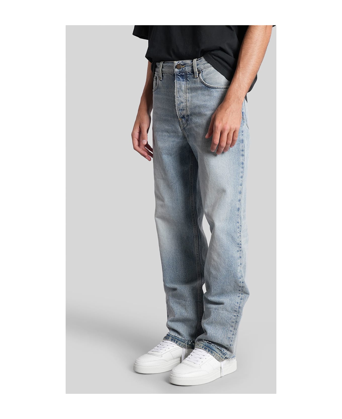 Haikure Logan Db Authentic Jeans In Blue Denim - blue
