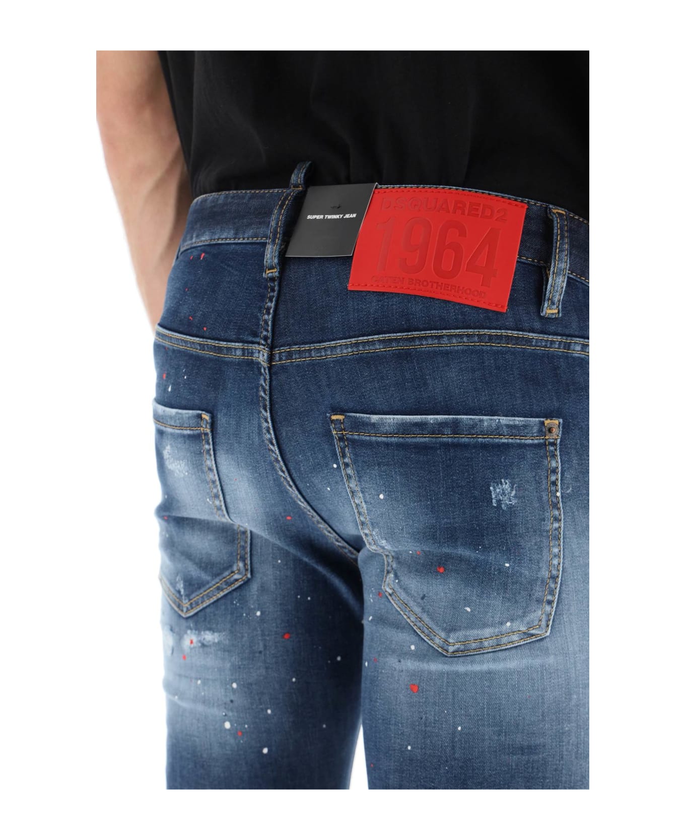 Dsquared2 5 Pockets Jeans - Blue