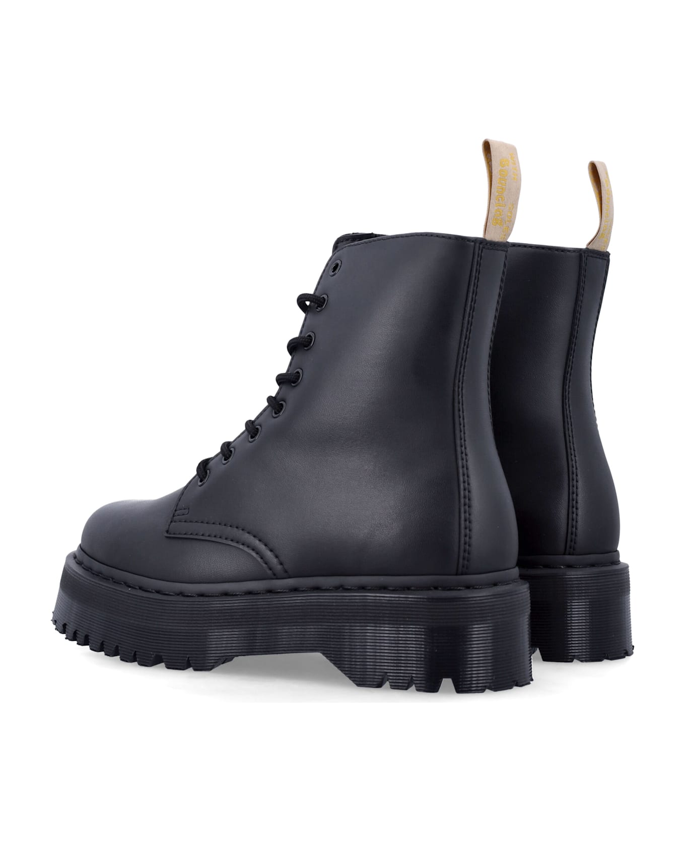 Dr. Martens Vegan Leather Jadon Ii Boots - BLACK