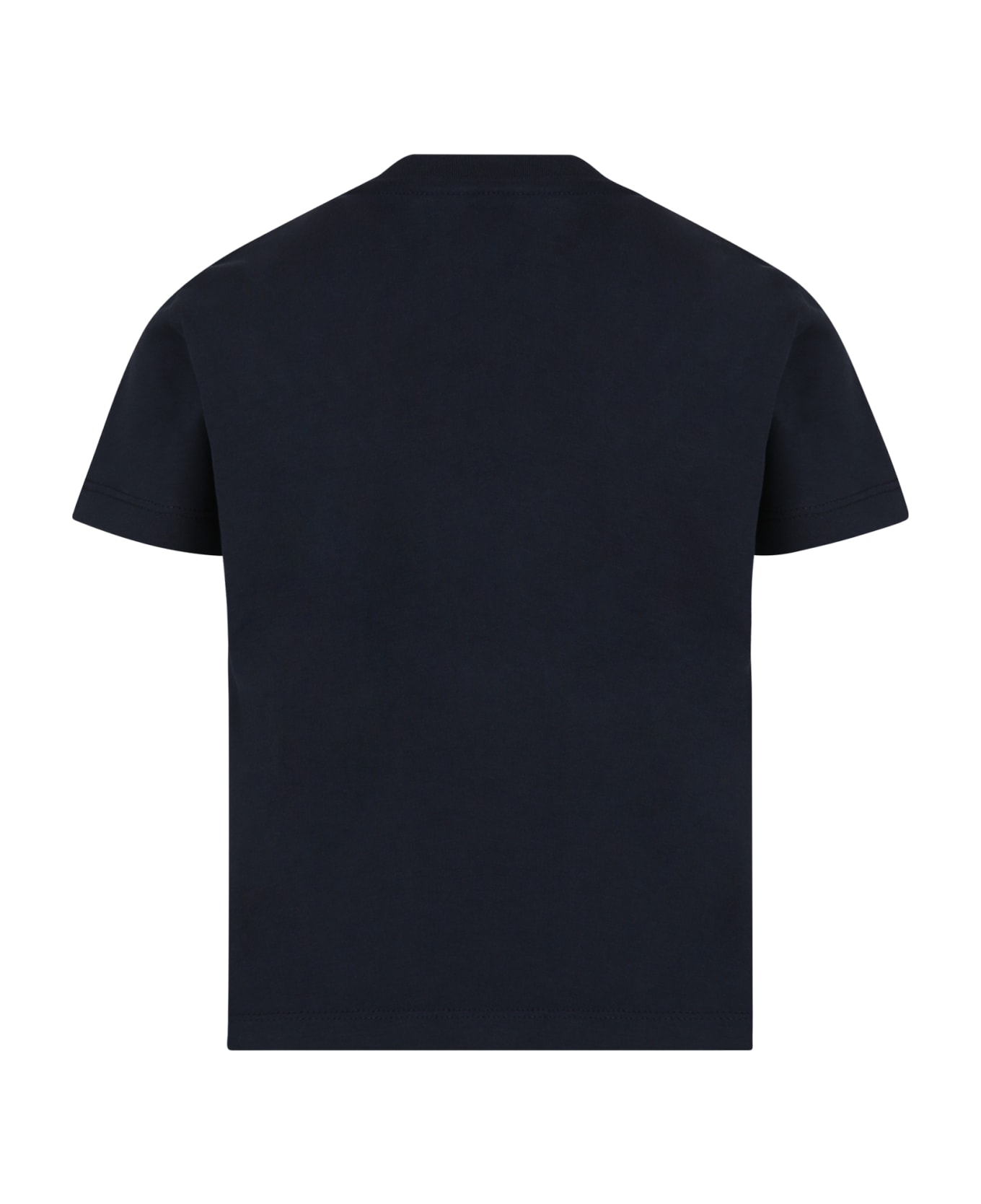 Jacob Cohen Blue T-shirt For Boy With Logo - Blue
