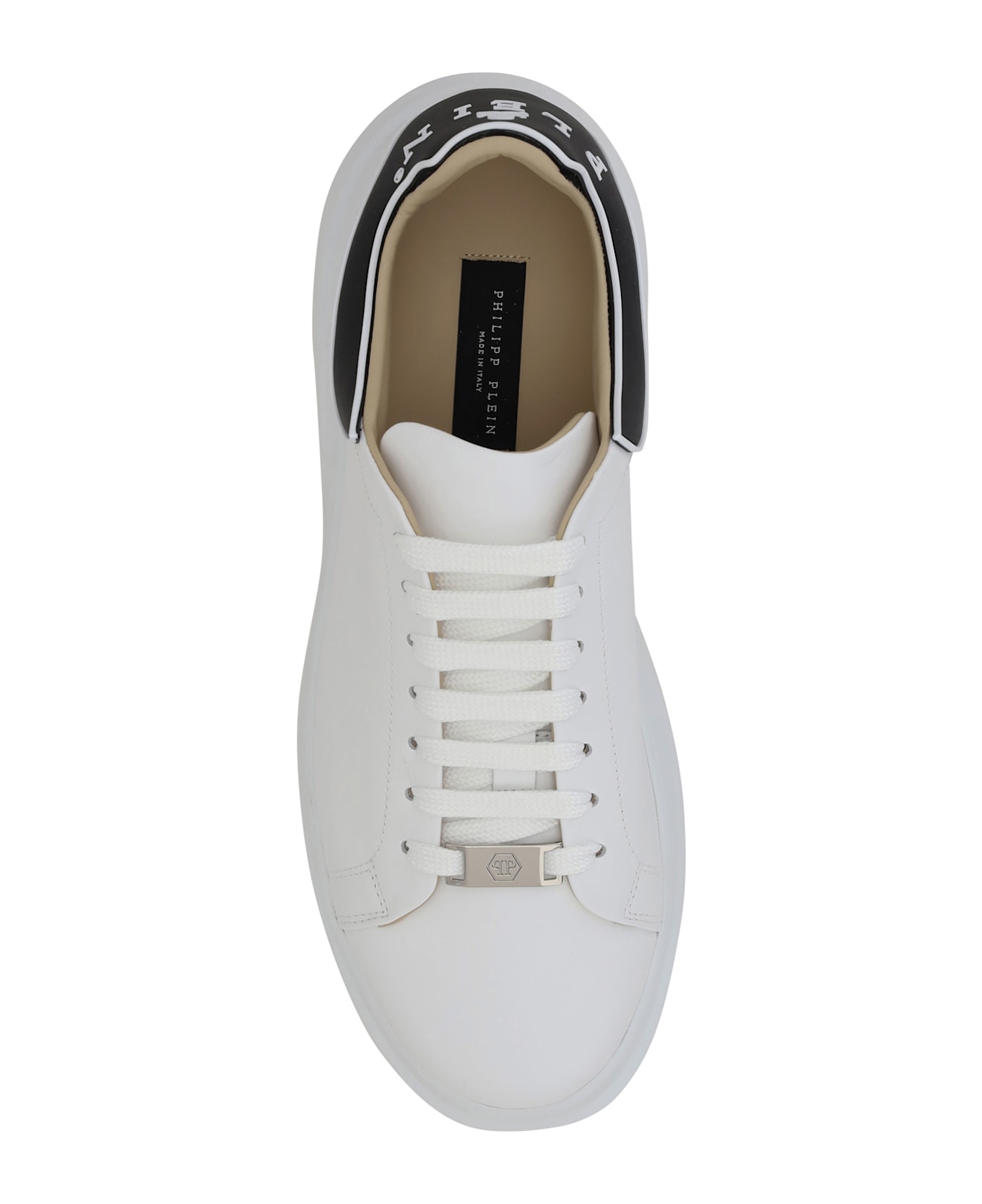 Philipp Plein Leather Sneakers