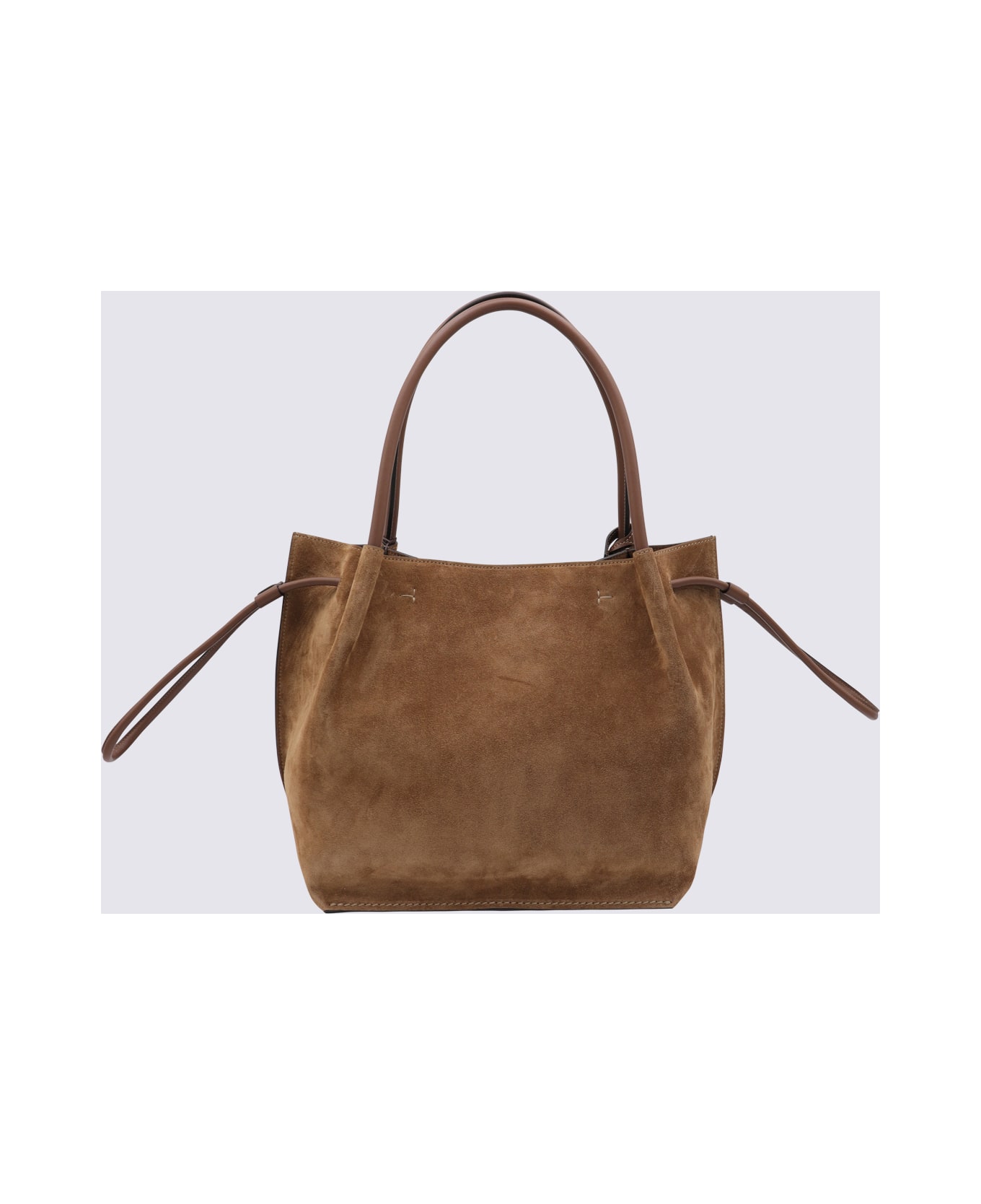 Tod
s Brown Leather Totes - SIGARO MEDIO